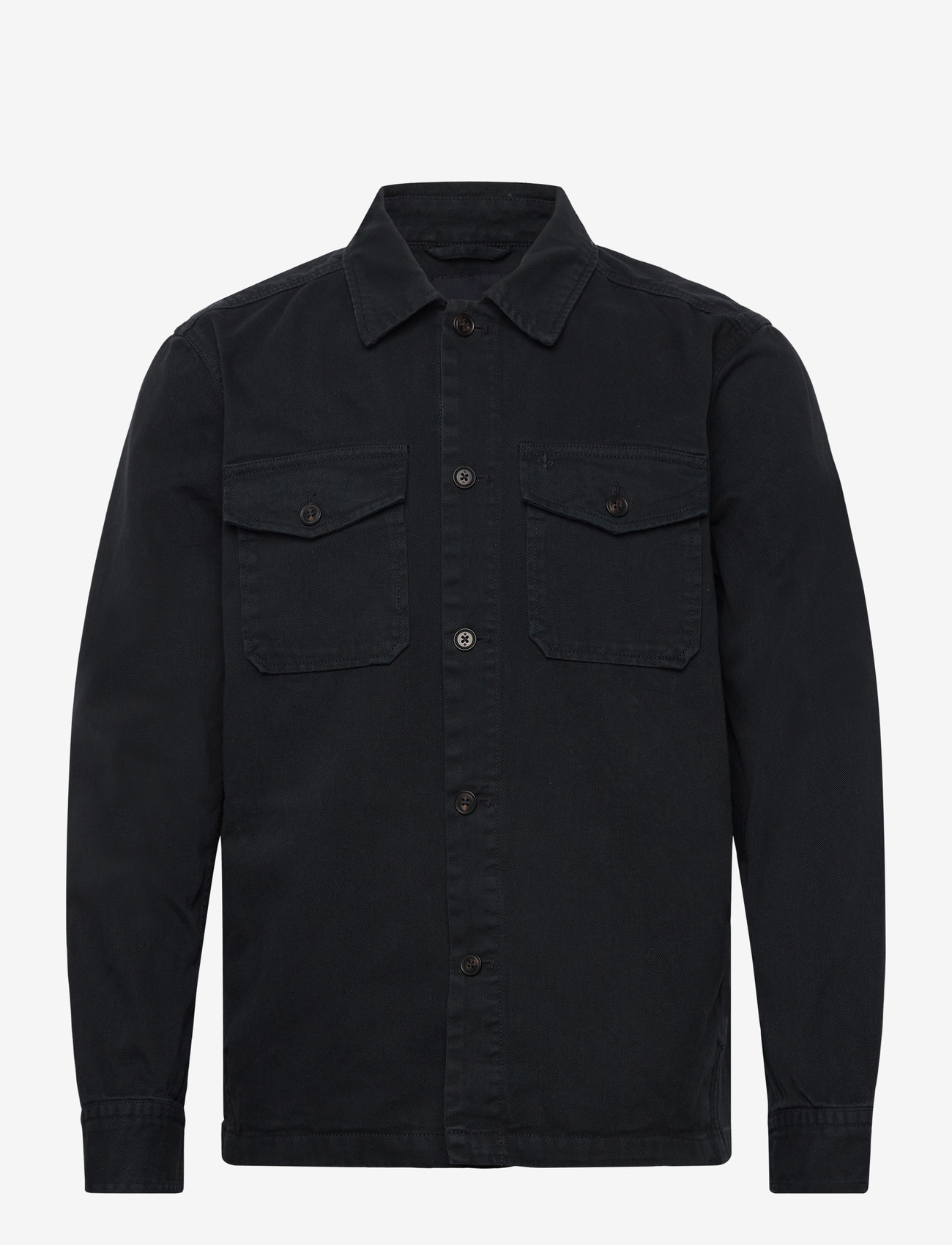 Morris - Alain Twill Shirt Jacket - frühlingsjacken - old blue - 1