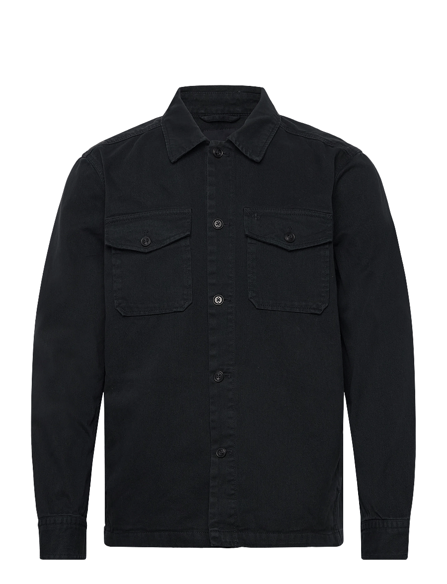Morris - Alain Twill Shirt Jacket - sügisjoped - old blue - 1