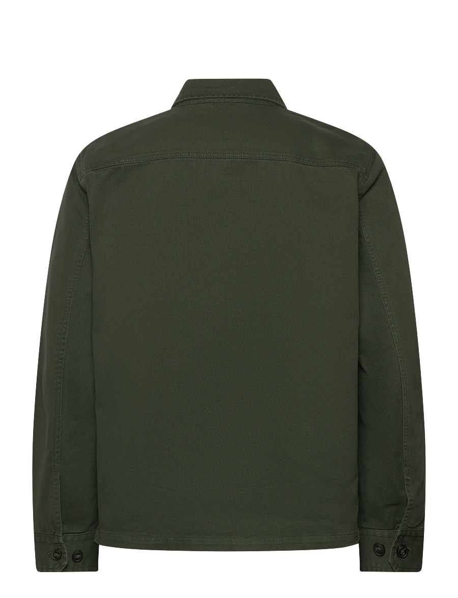 Morris - Alain Twill Shirt Jacket - sügisjoped - olive - 2