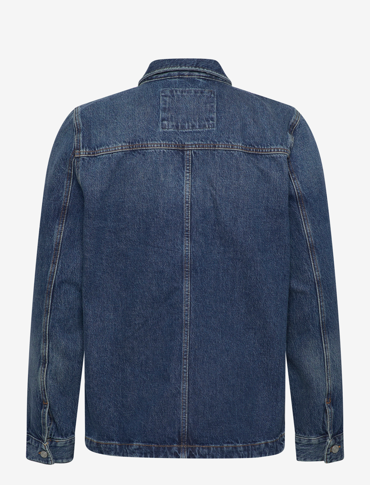 Morris - Denim Shirt Jacket - ofodrade jeansjackor - blue - 2