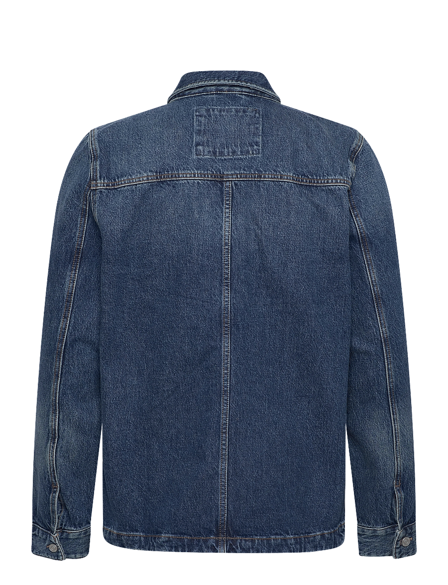 Morris - Denim Shirt Jacket - unlined denim jackets - blue - 2