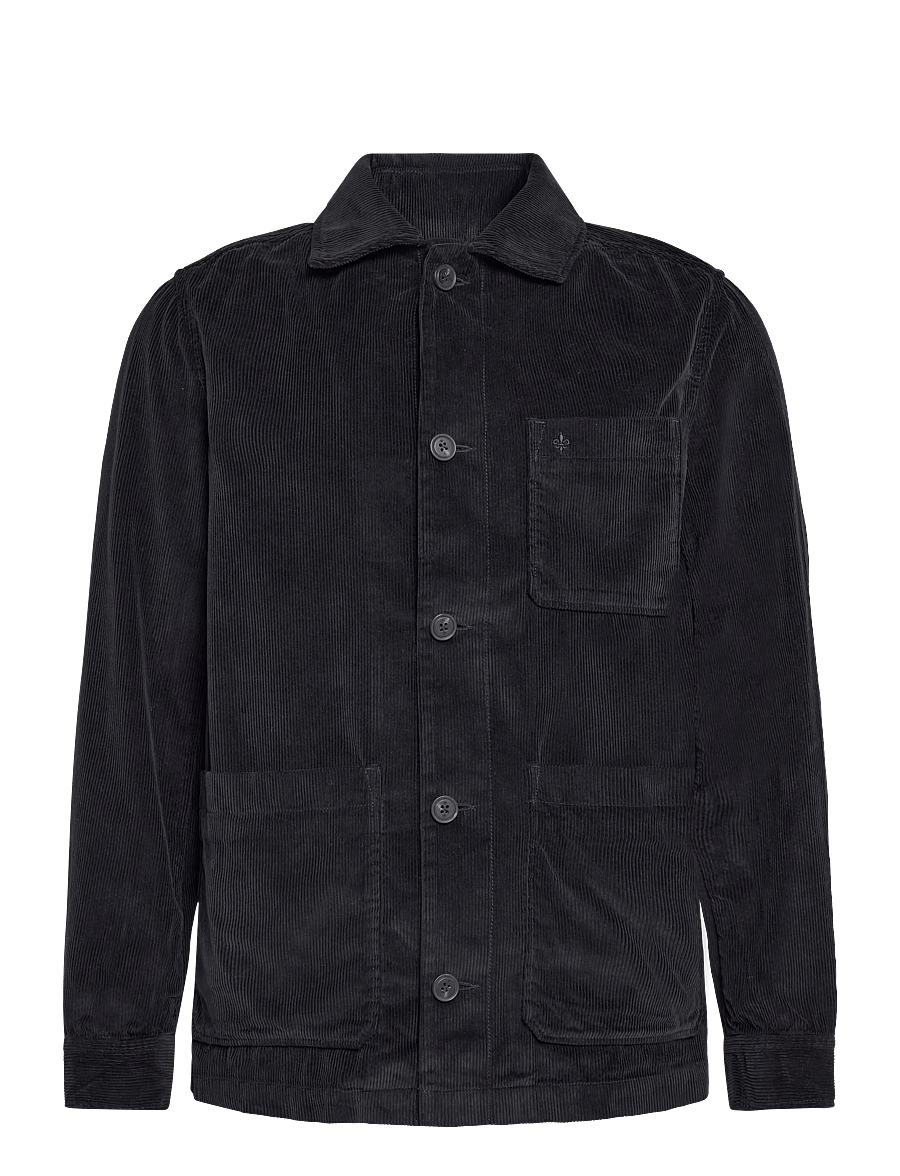 Morris - Fenix Cord Shirt Jacket - sügisjoped - blue - 1