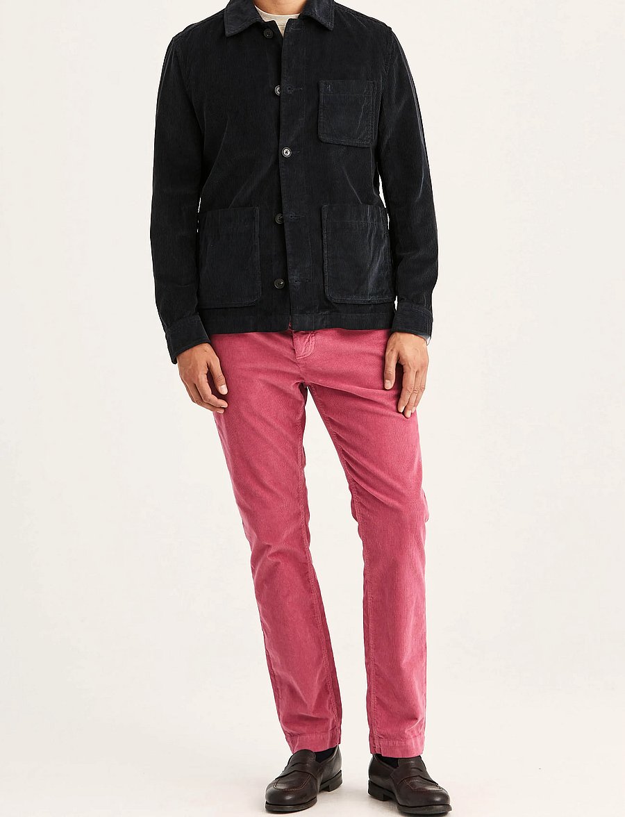 Morris - Fenix Cord Shirt Jacket - sügisjoped - blue - 3