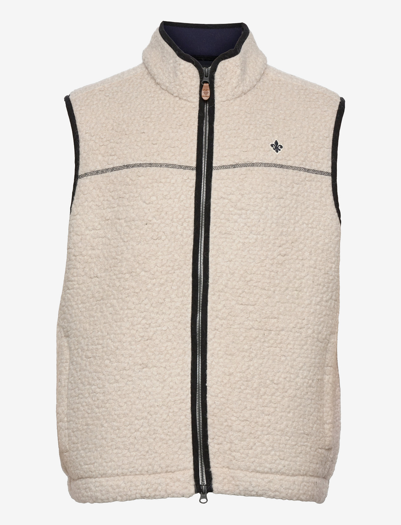 Morris - Whitfield Vest - mid layer jackets - off white - 0
