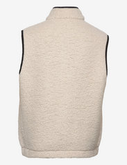 Morris - Whitfield Vest - mid layer jackets - off white - 1