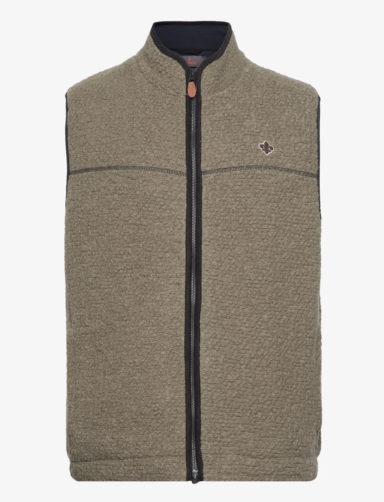 Morris - Whitfield Vest - mid layer jackets - olive - 0