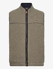 Morris - Whitfield Vest - mid layer jackets - olive - 0