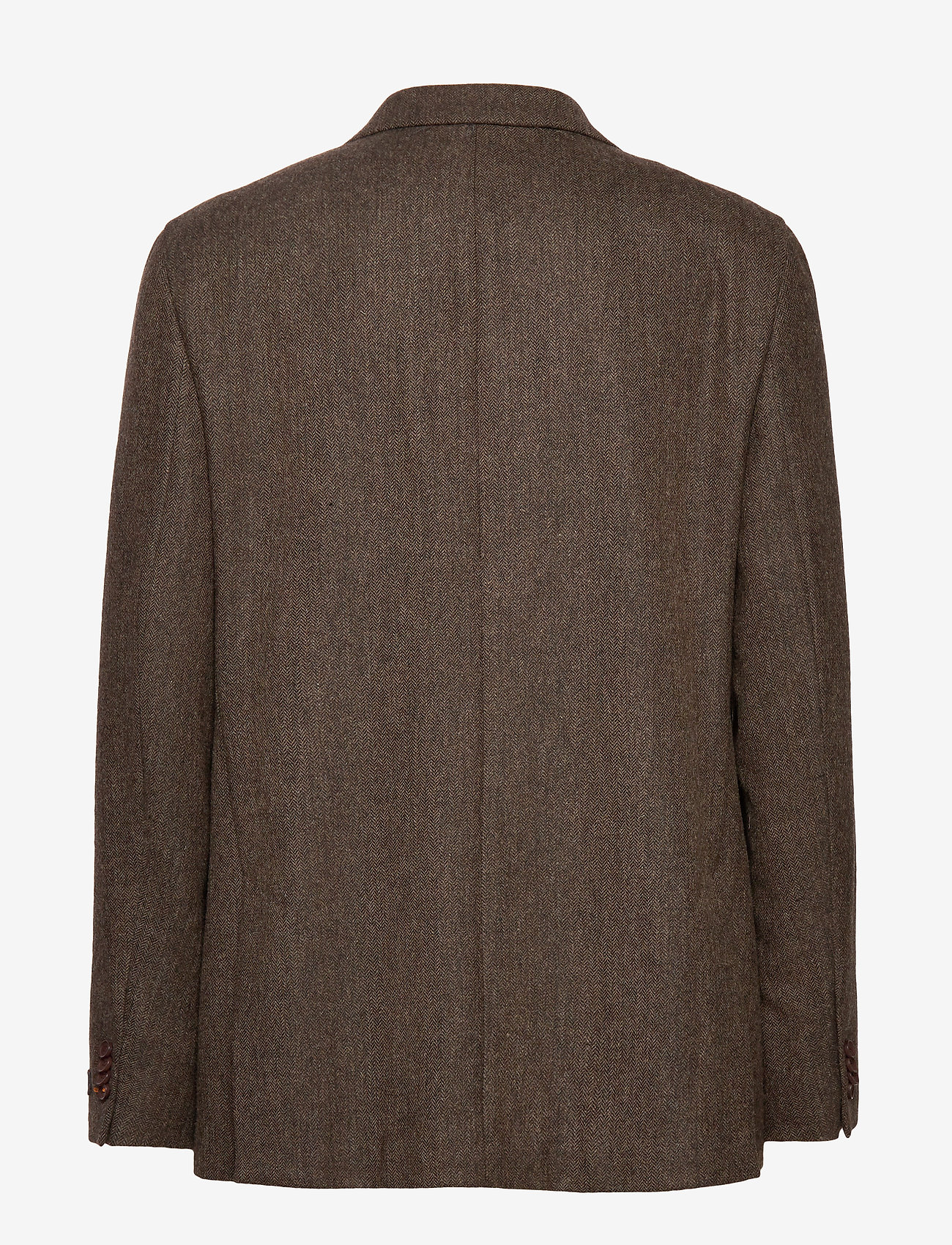 Morris - Herringbone Blazer - brown - 1