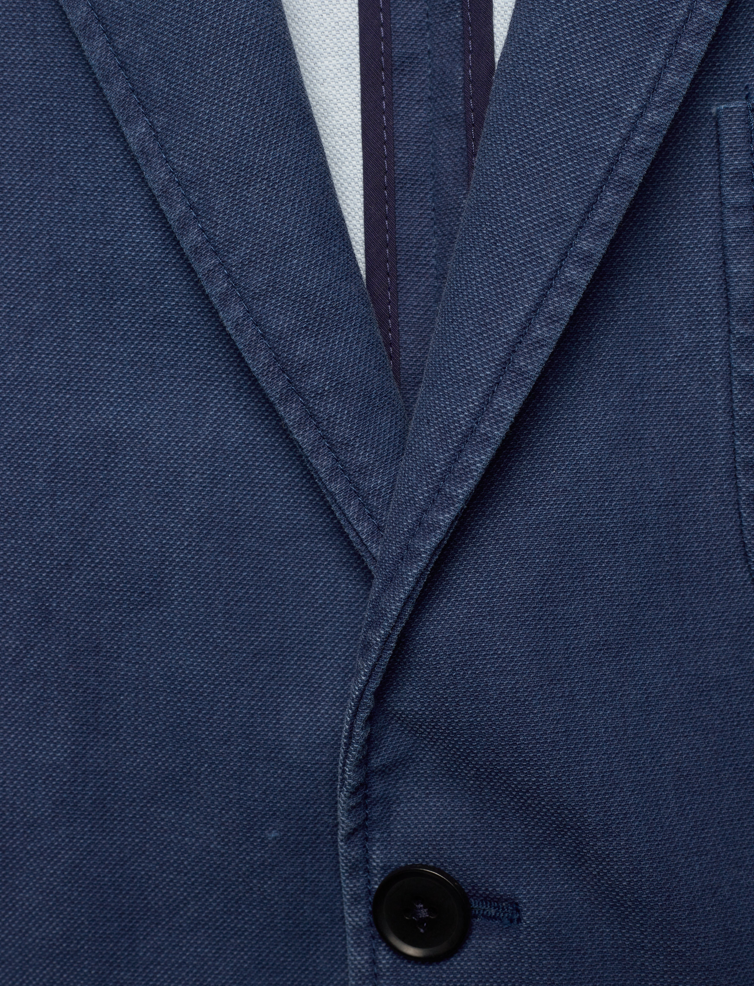 Morris - Portofino Washed Cotton Jacket - blue - 2