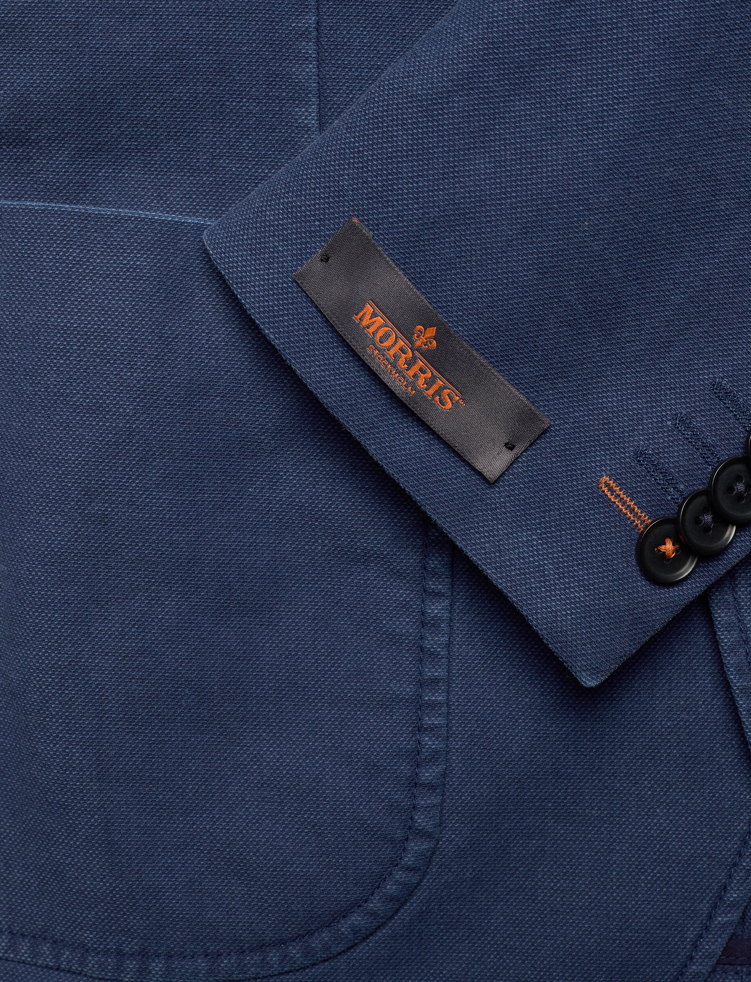 Morris - Portofino Washed Cotton Jacket - blue - 3