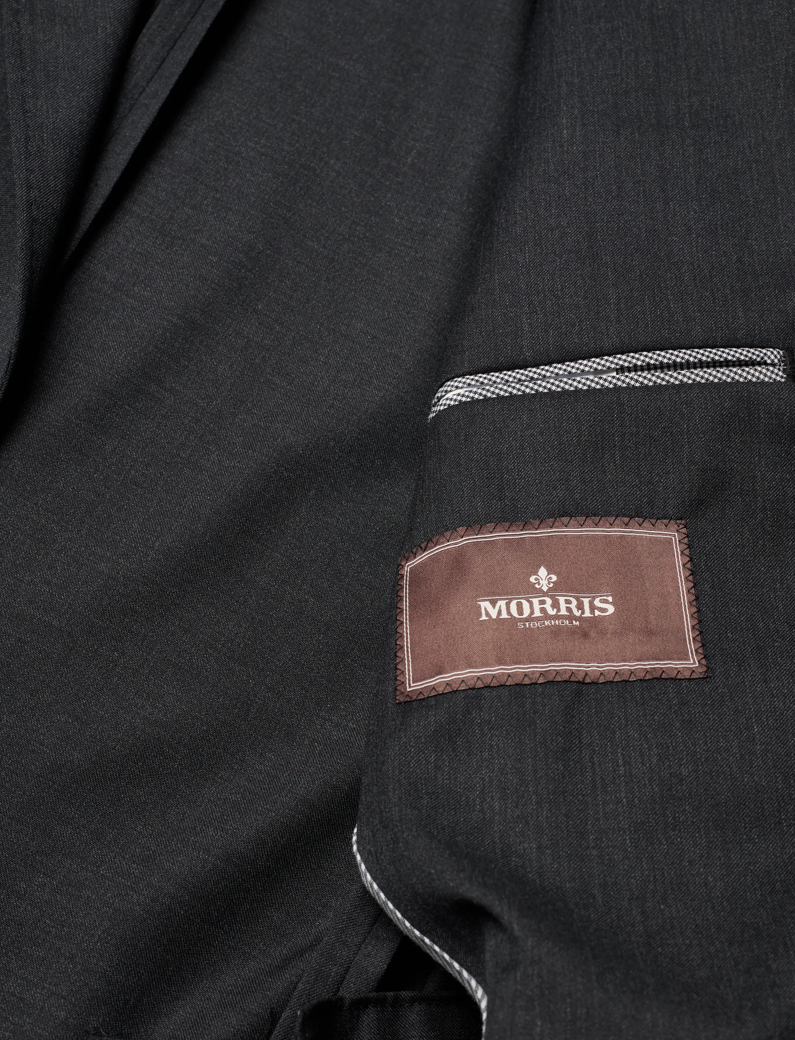 Morris - Heritage Prestige Suit Blazer - enkelknäppta kavajer - grey - 4