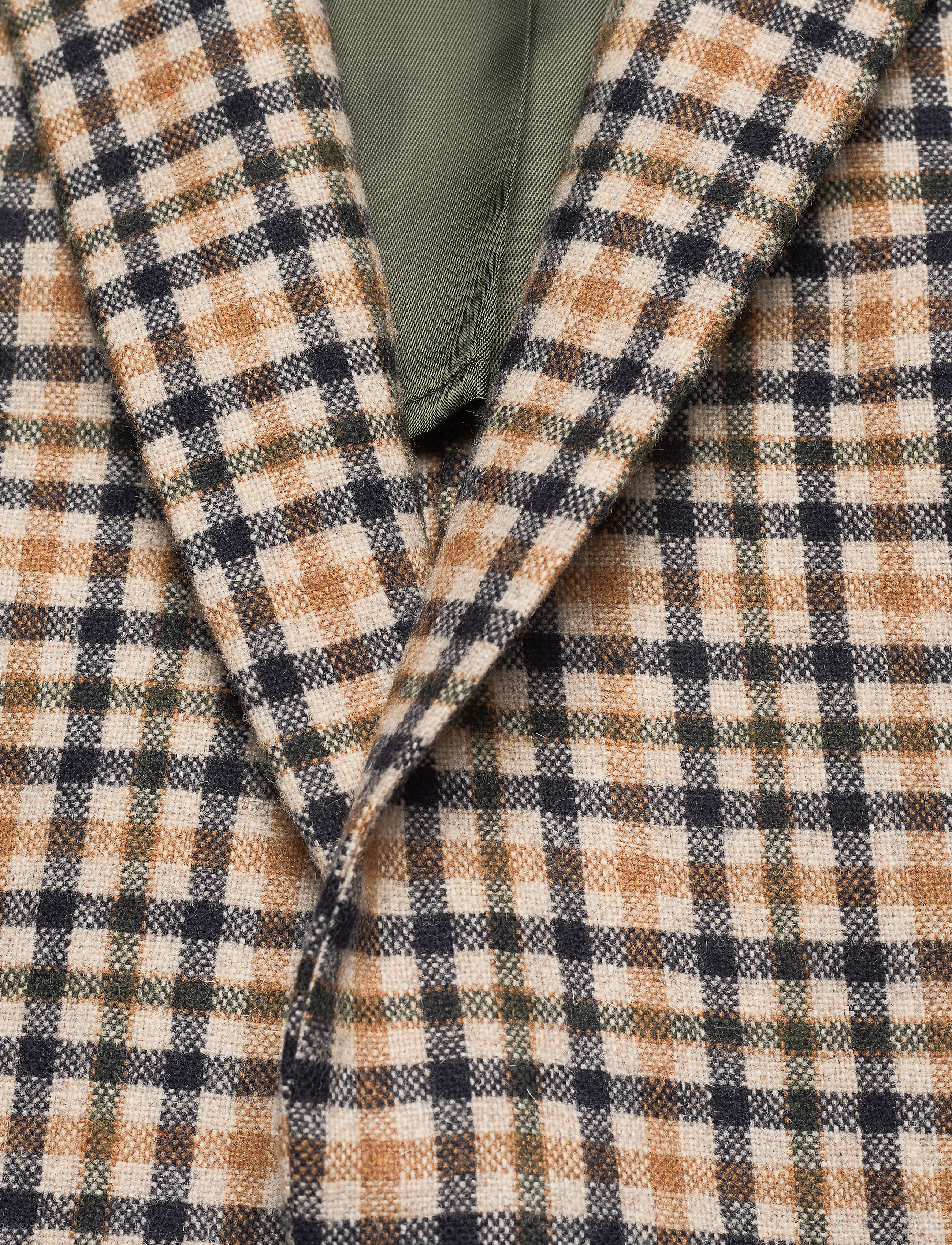 Morris - Antonio Checked Jacket - khaki - 2