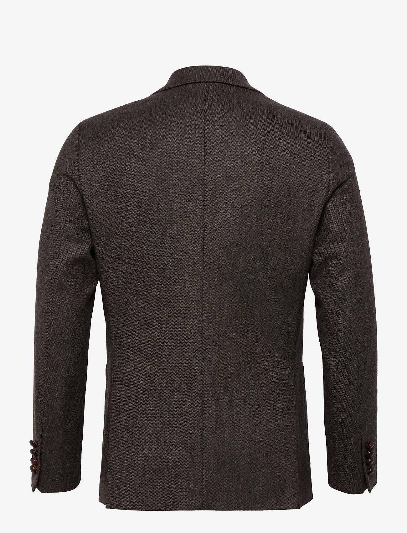 Morris - Archie Herringbone Blazer - brown - 1