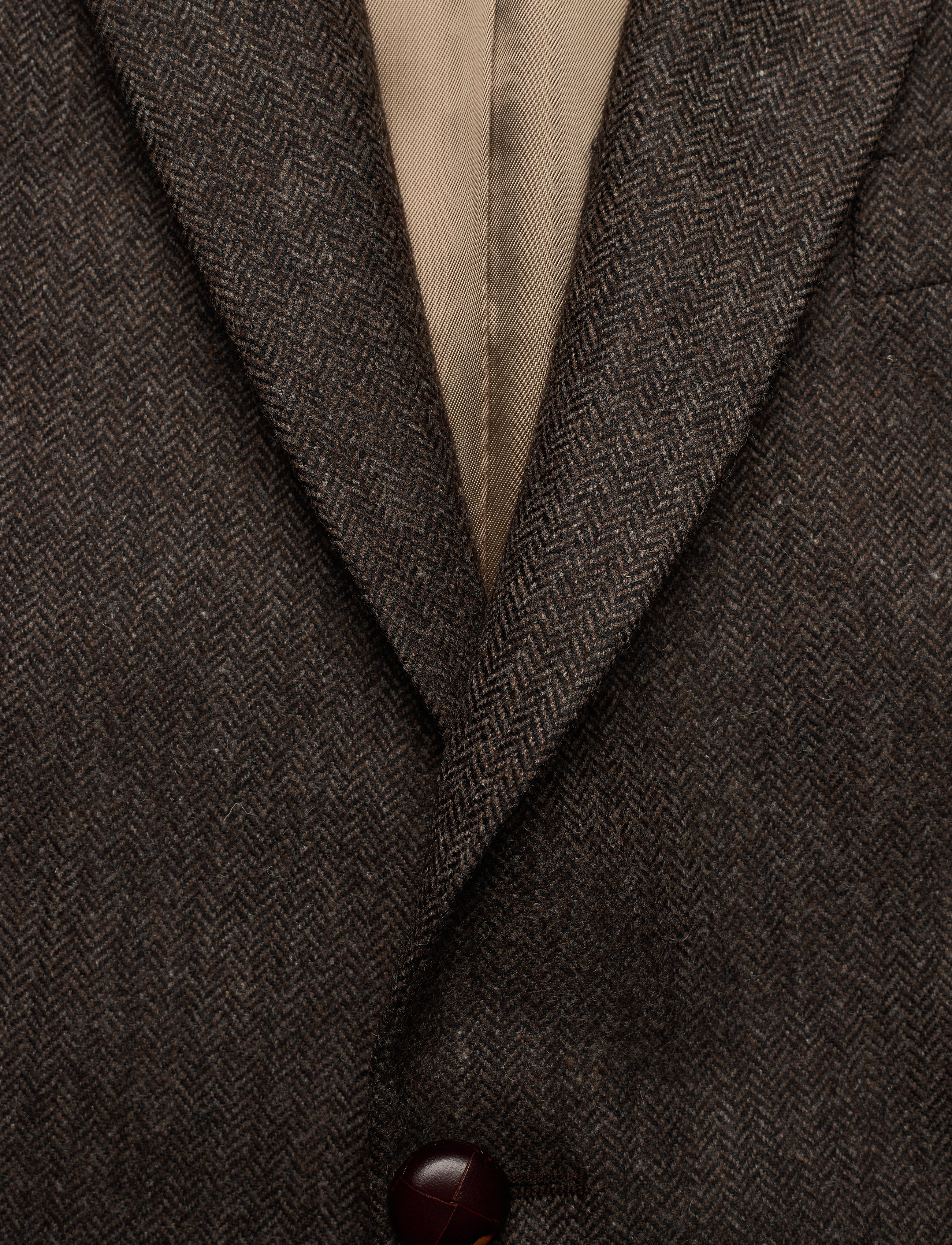 Morris - Archie Herringbone Blazer - brown - 2