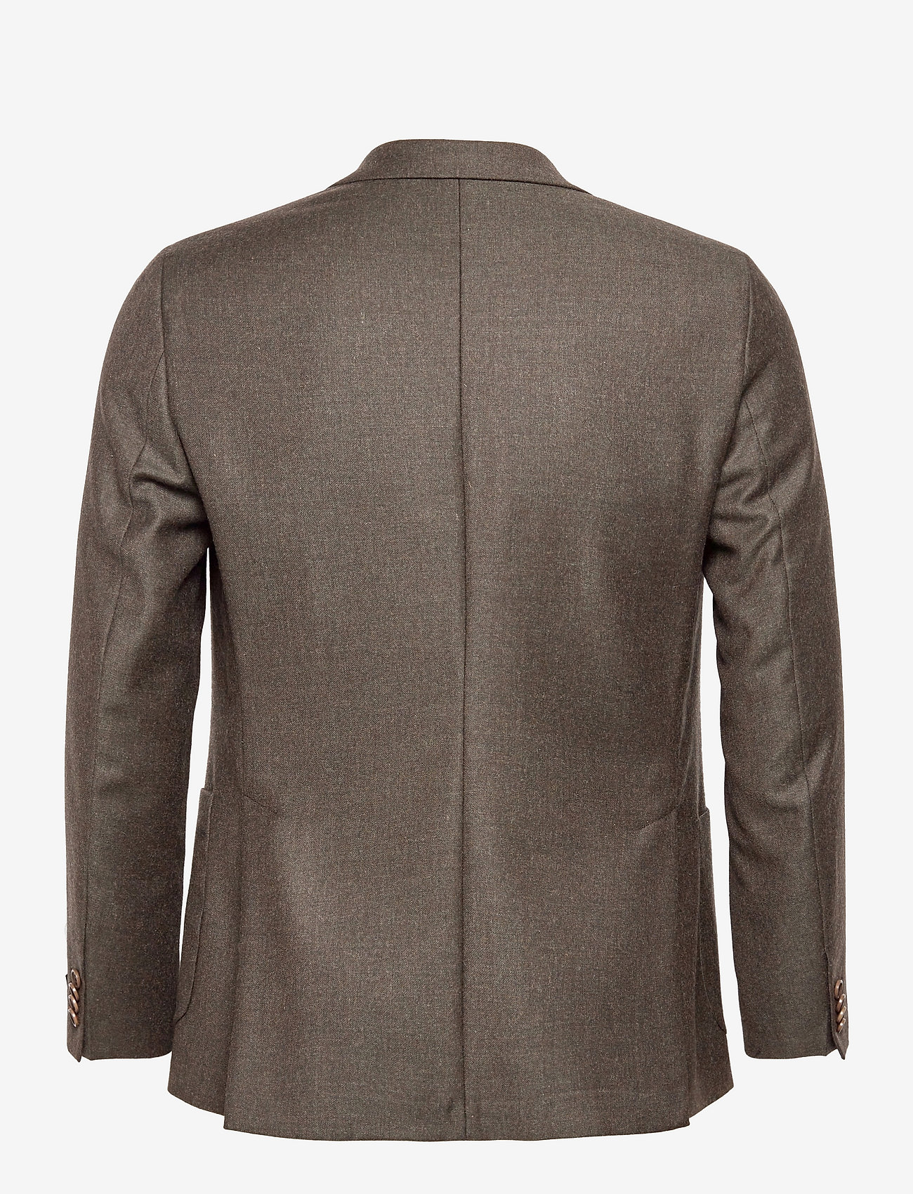 Morris - Archie Flannel Suit Blazer - brown - 1