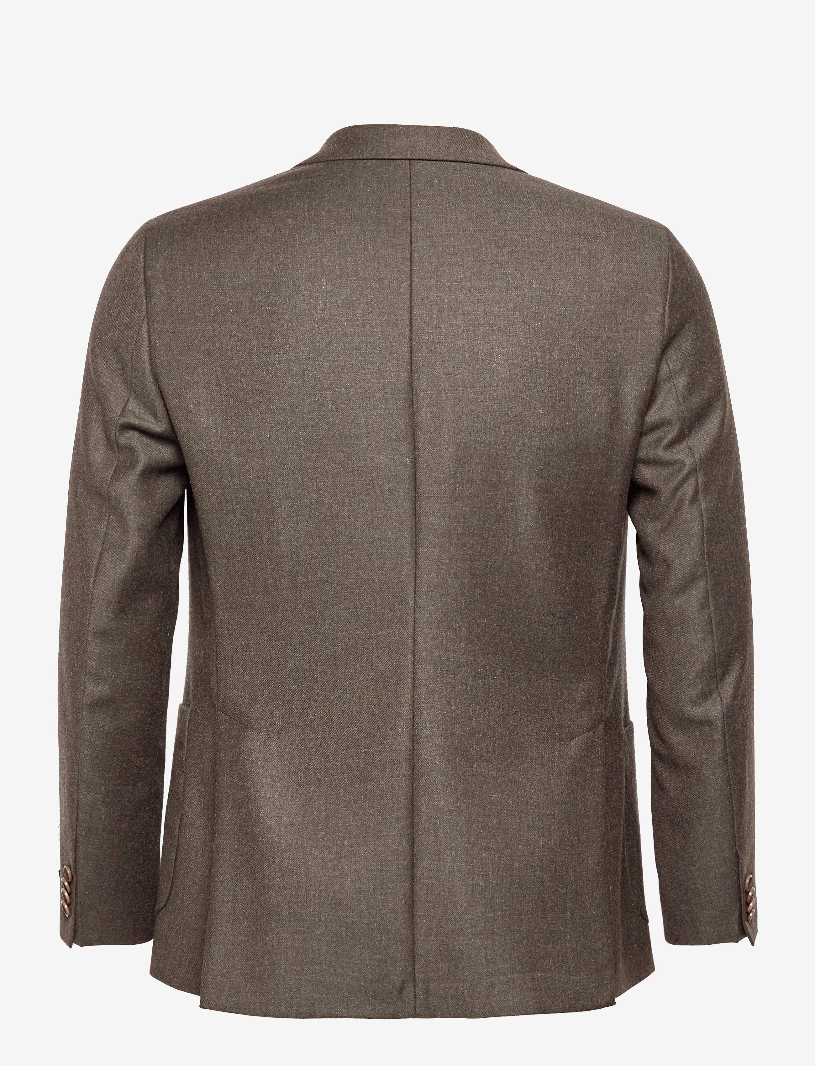 Morris - Archie Flannel Suit Blazer - brown - 1