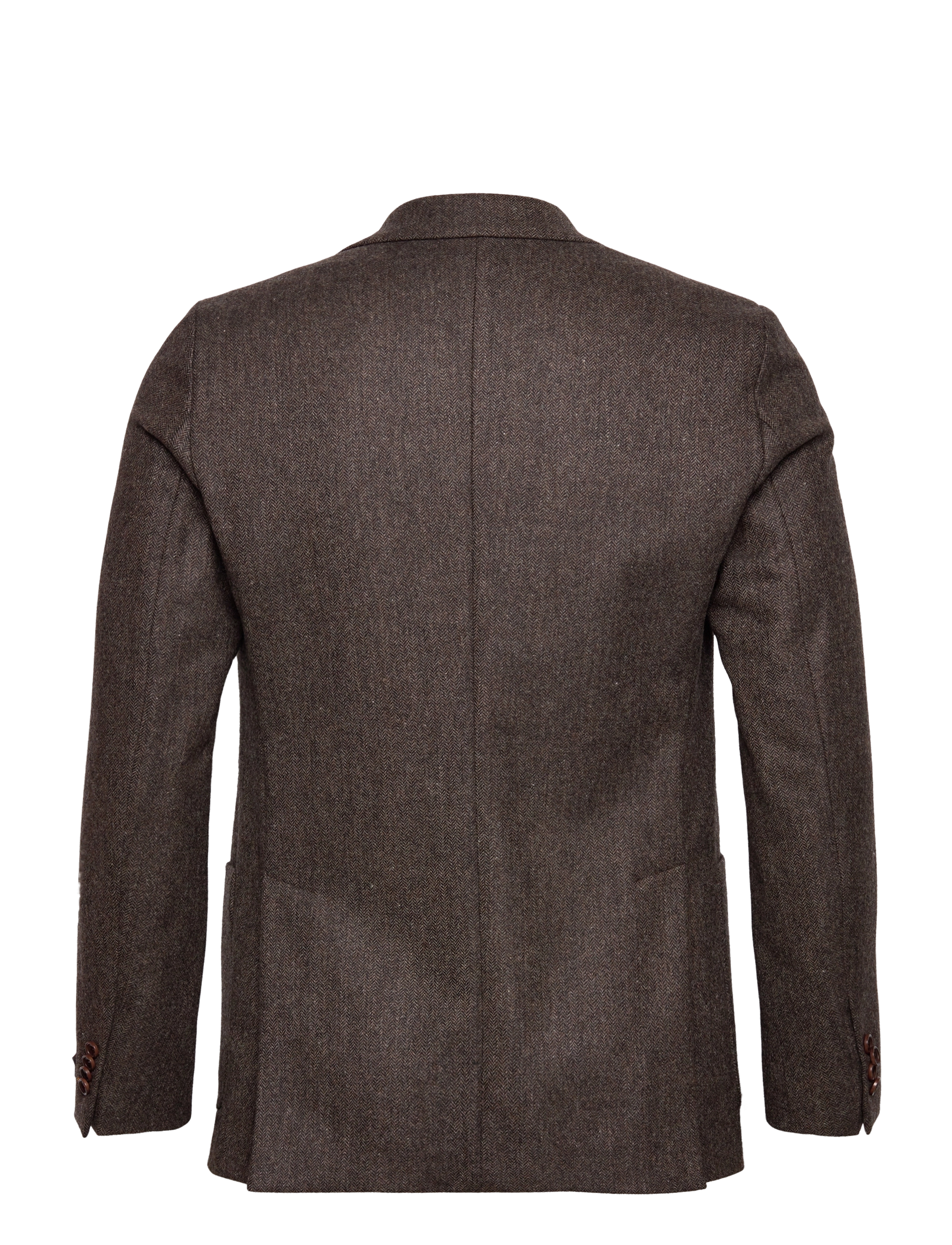 Morris - Archie Herringbone Jacket - brown - 1