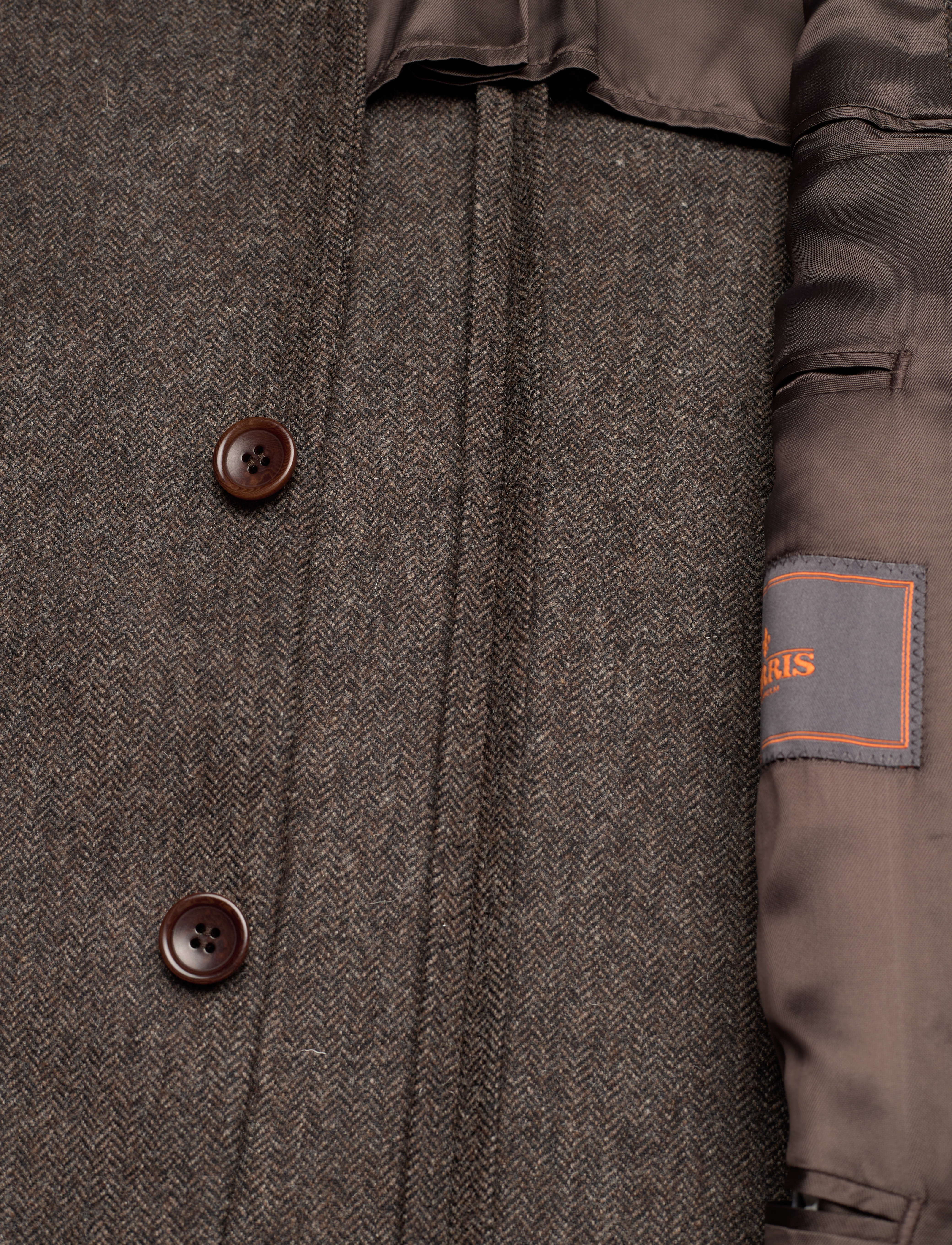 Morris - Archie Herringbone Jacket - brown - 4