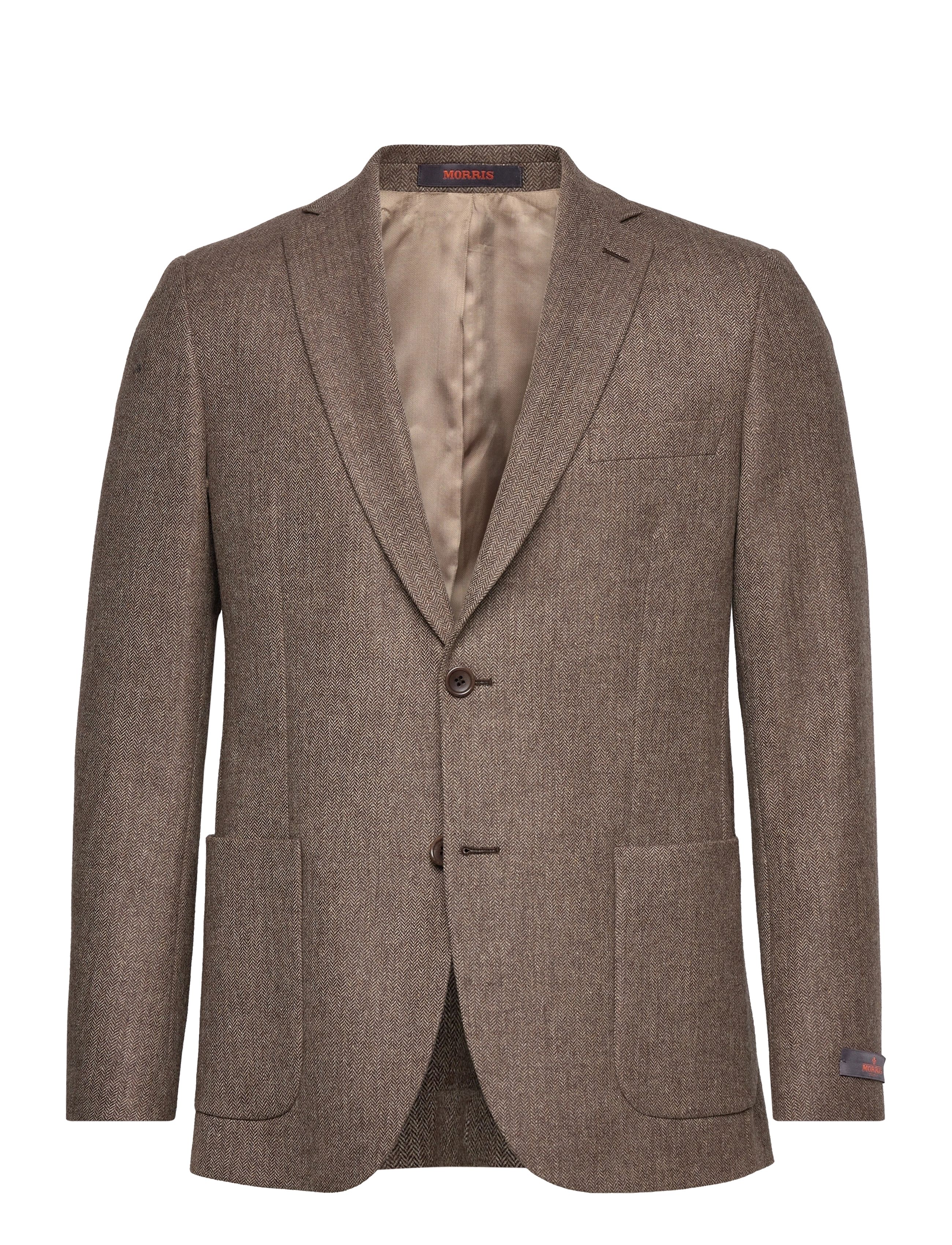 Archie Herringbone Jacket - KHAKI