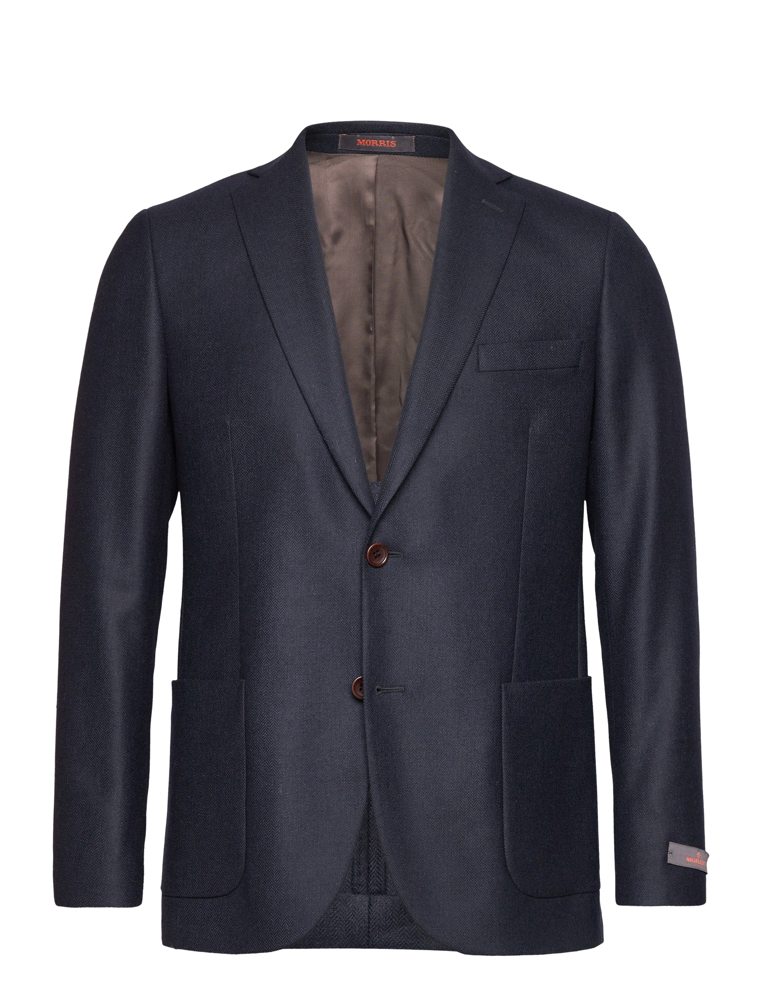 Morris - Archie Herringbone Jacket - navy - 0
