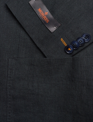 Morris - Archie Linen Suit Jkt - dobbeltradede blazere - navy - 3