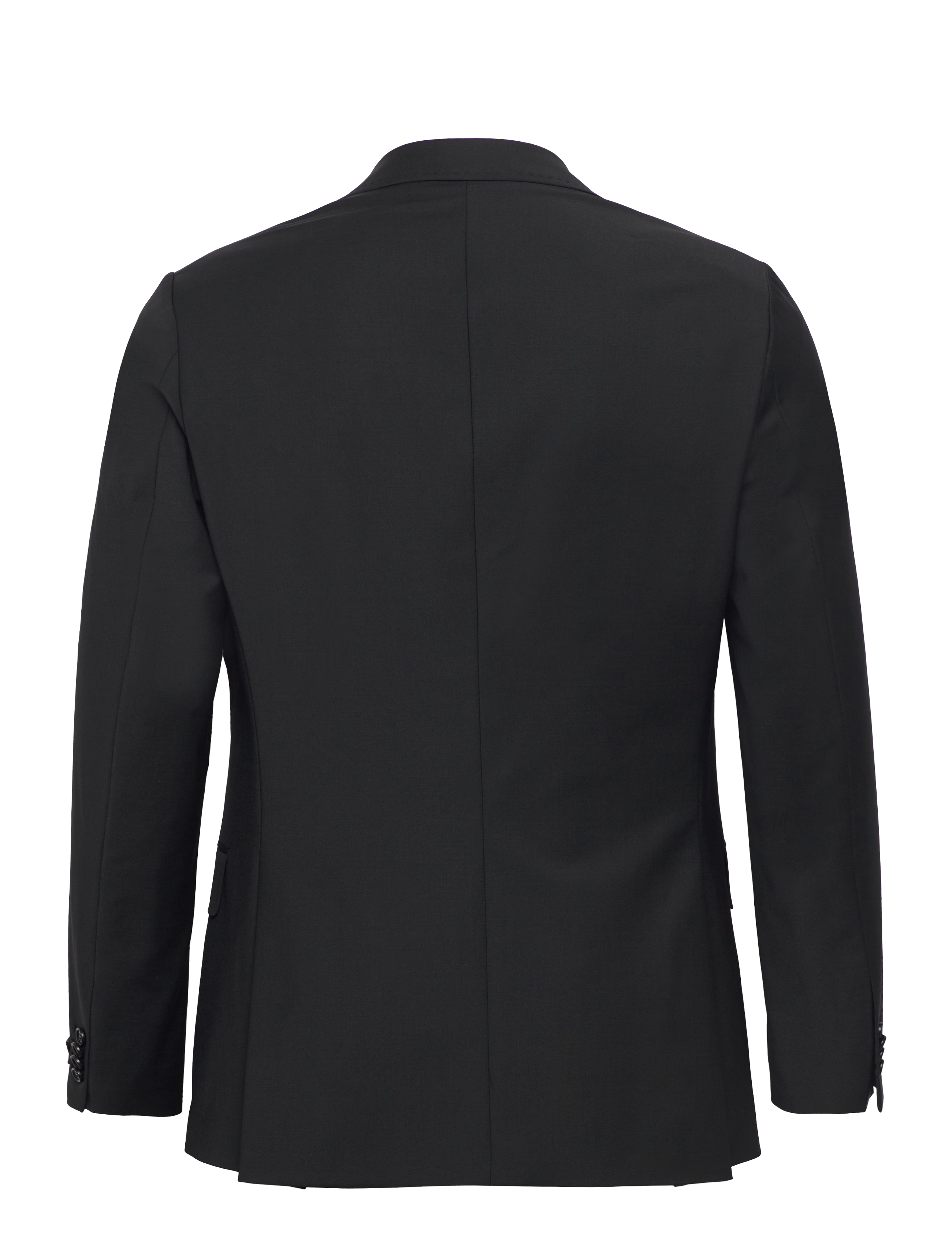 Morris - Morris Wool Suit Jkt - einreiher - black - 1