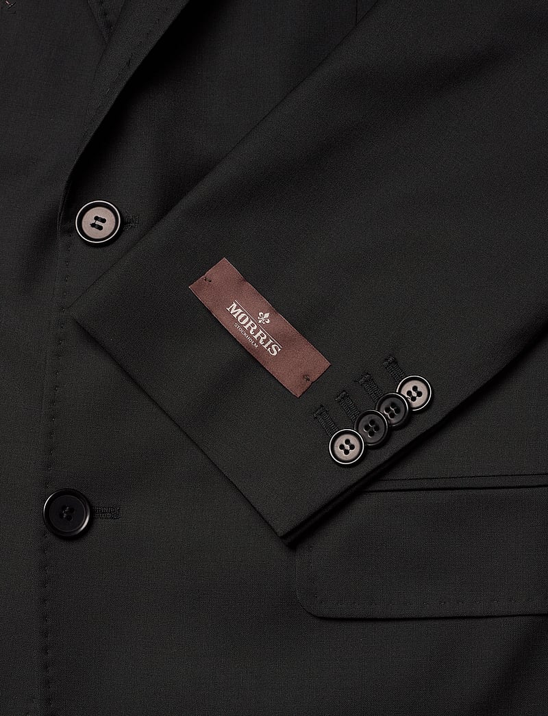Morris - Morris Wool Suit Jkt - einreiher - black - 3