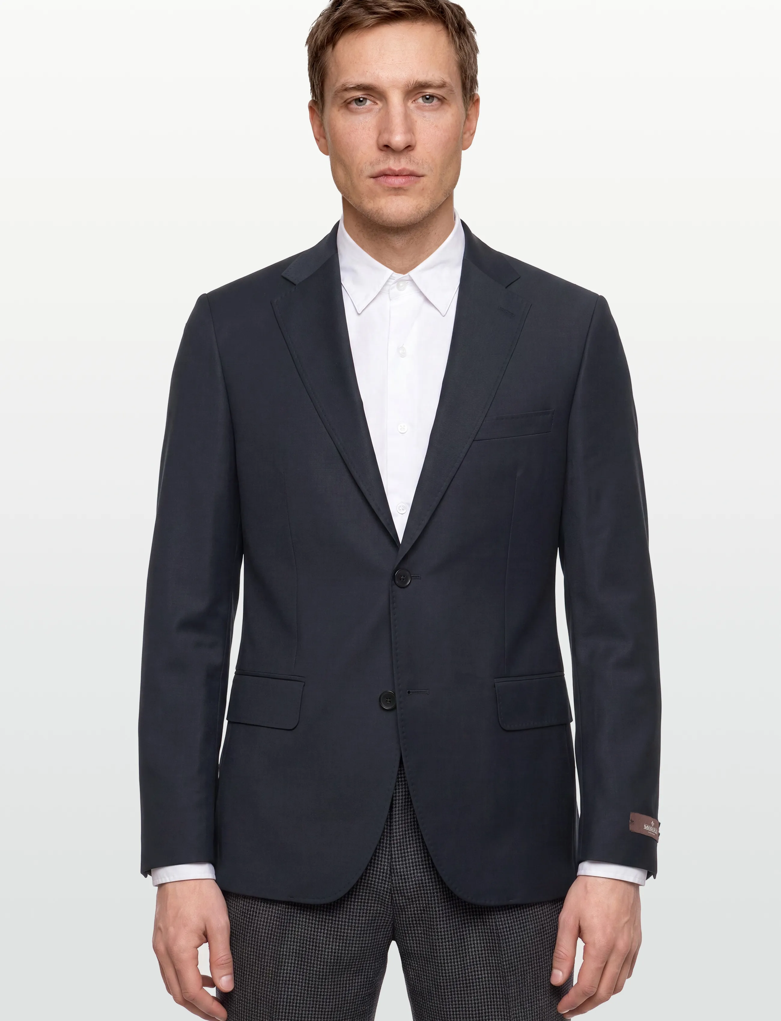 Morris - Morris Wool Suit Jkt - einreiher - navy - 3