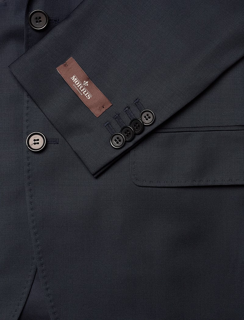 Morris - Morris Wool Suit Jkt - basic-hemden - navy - 3
