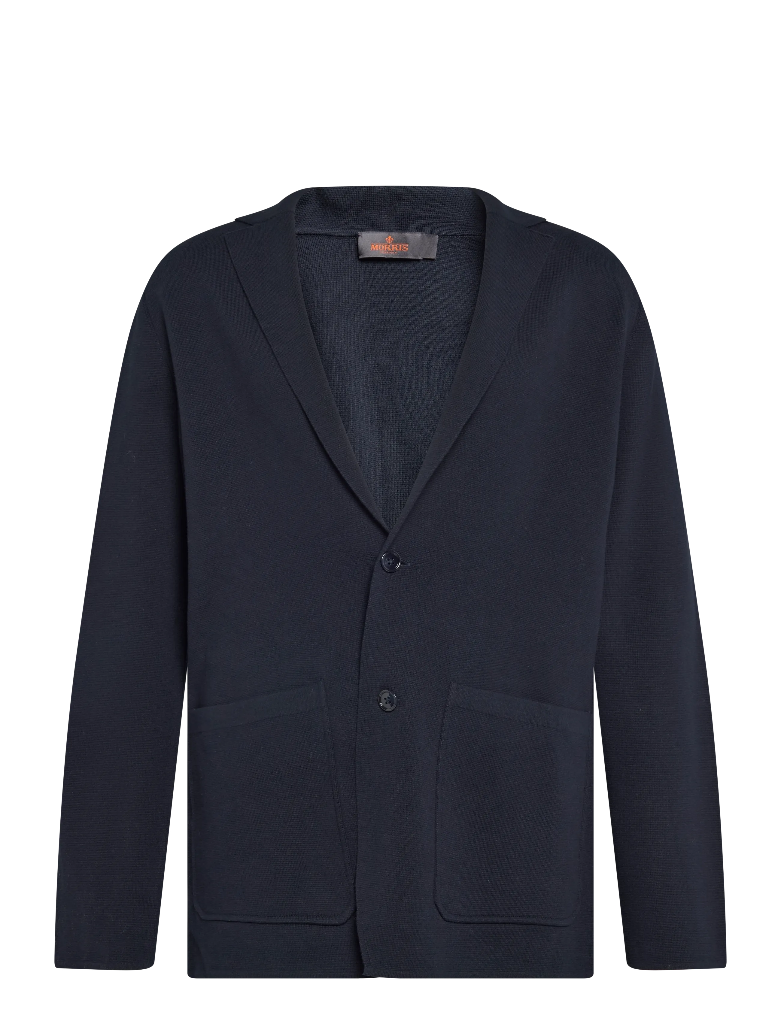 Morris Jake Knitted Blazer - Kostymer & Kavajer - OLD BLUE / navy
