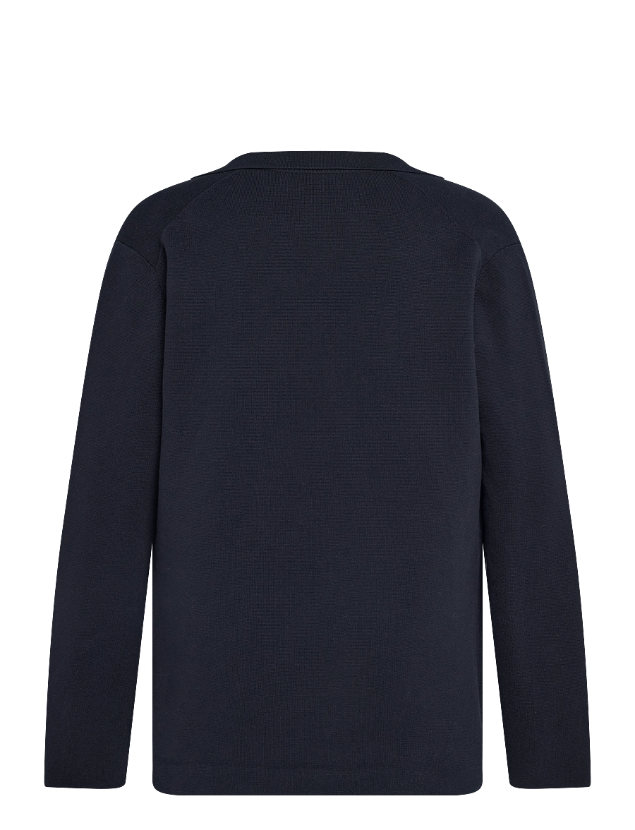 Morris - Jake Knitted Blazer - Üherealised pintsakud - old blue - 2