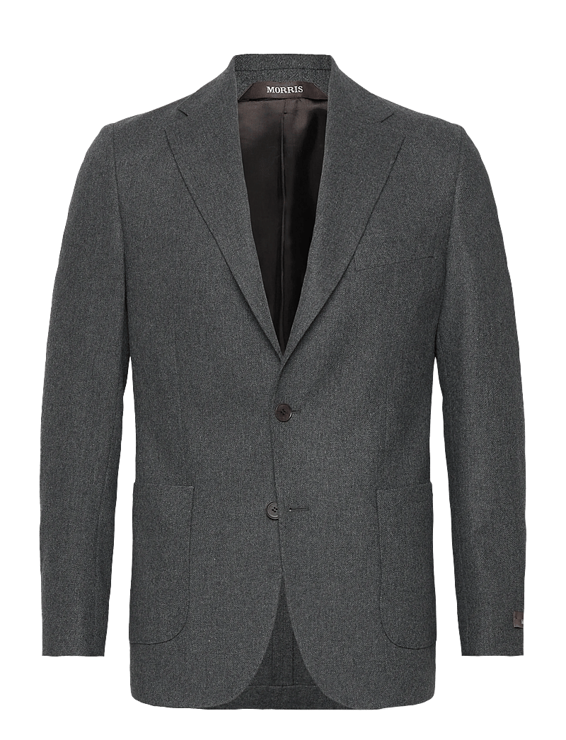 Morris - Morris Flannel Suit Jacket - einreiher - grey - 1
