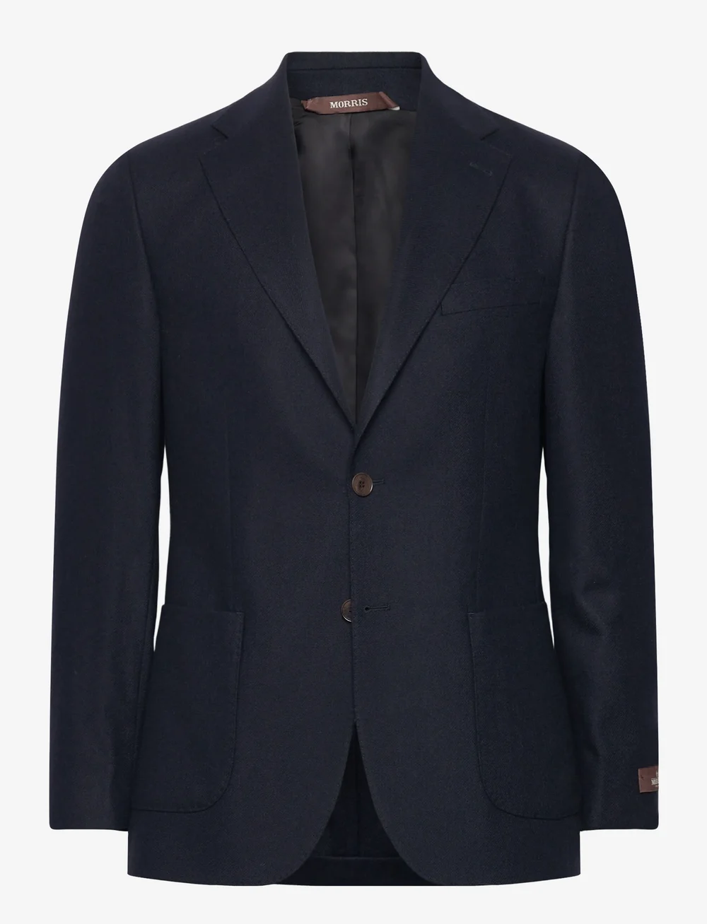 Morris - Morris Flannel Suit Jacket - single breasted blazers - navy - 1