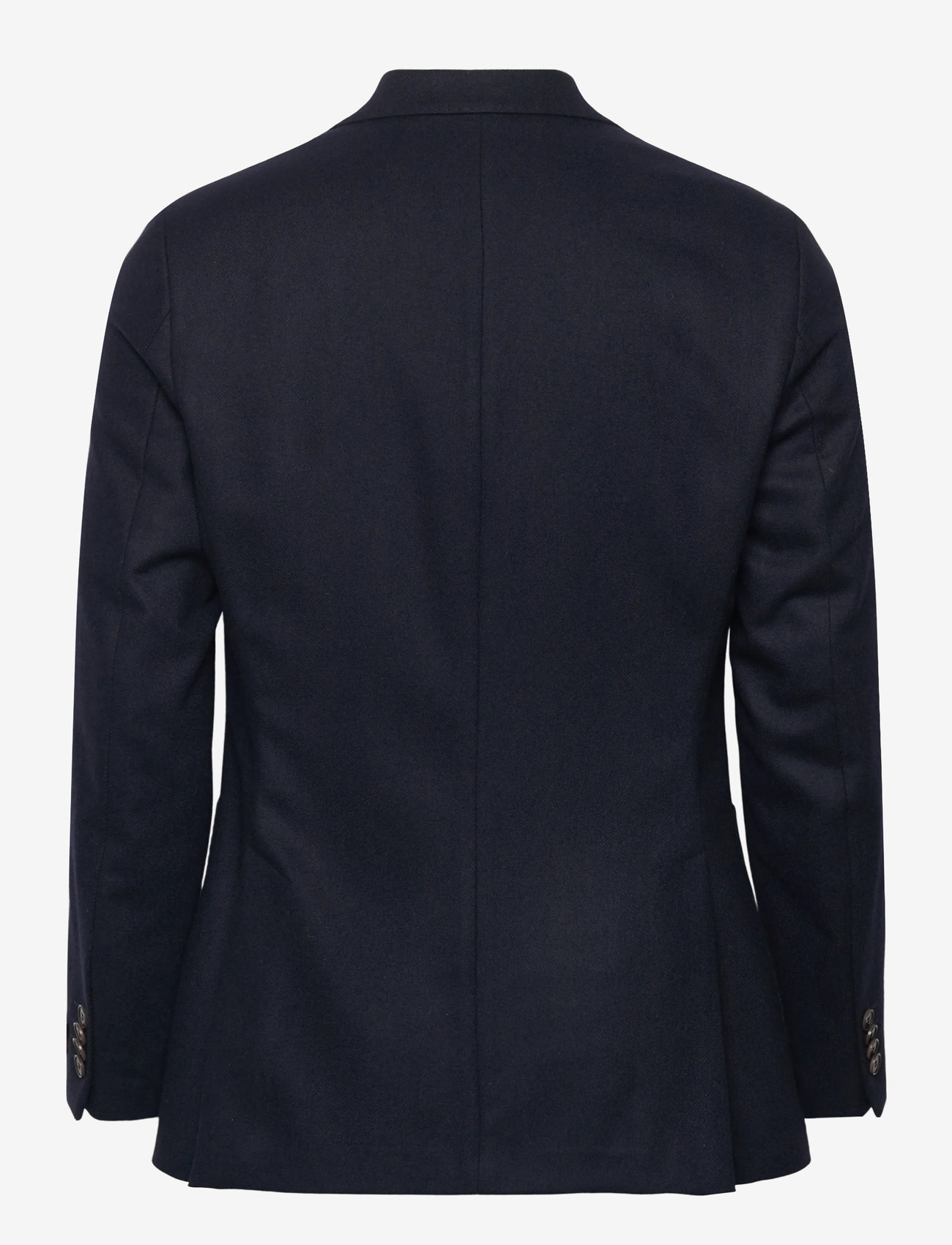 Morris - Morris Flannel Suit Jacket - enkeltradede blazere - navy - 2