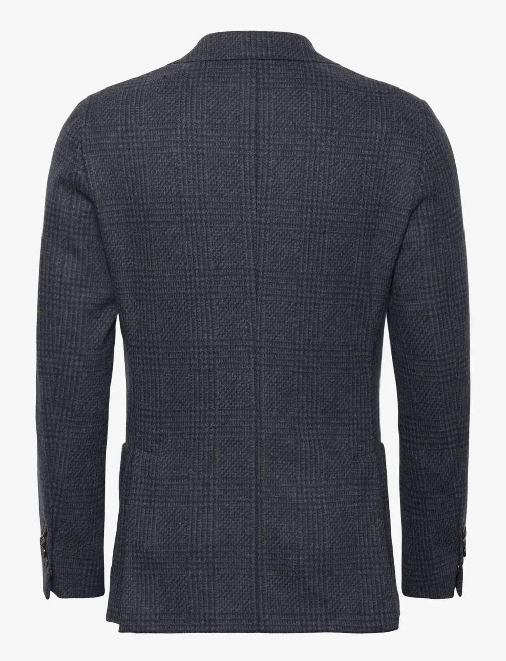 Morris - Jersey Wool Casual Jacket - enkeltradede blazere - navy - 2