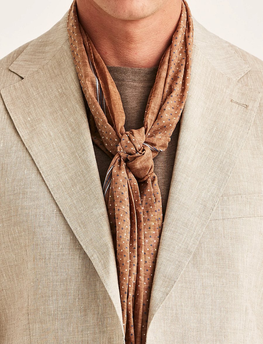 Morris - Morris Linen Suit Jacket - enkelknäppta kavajer - khaki - 5