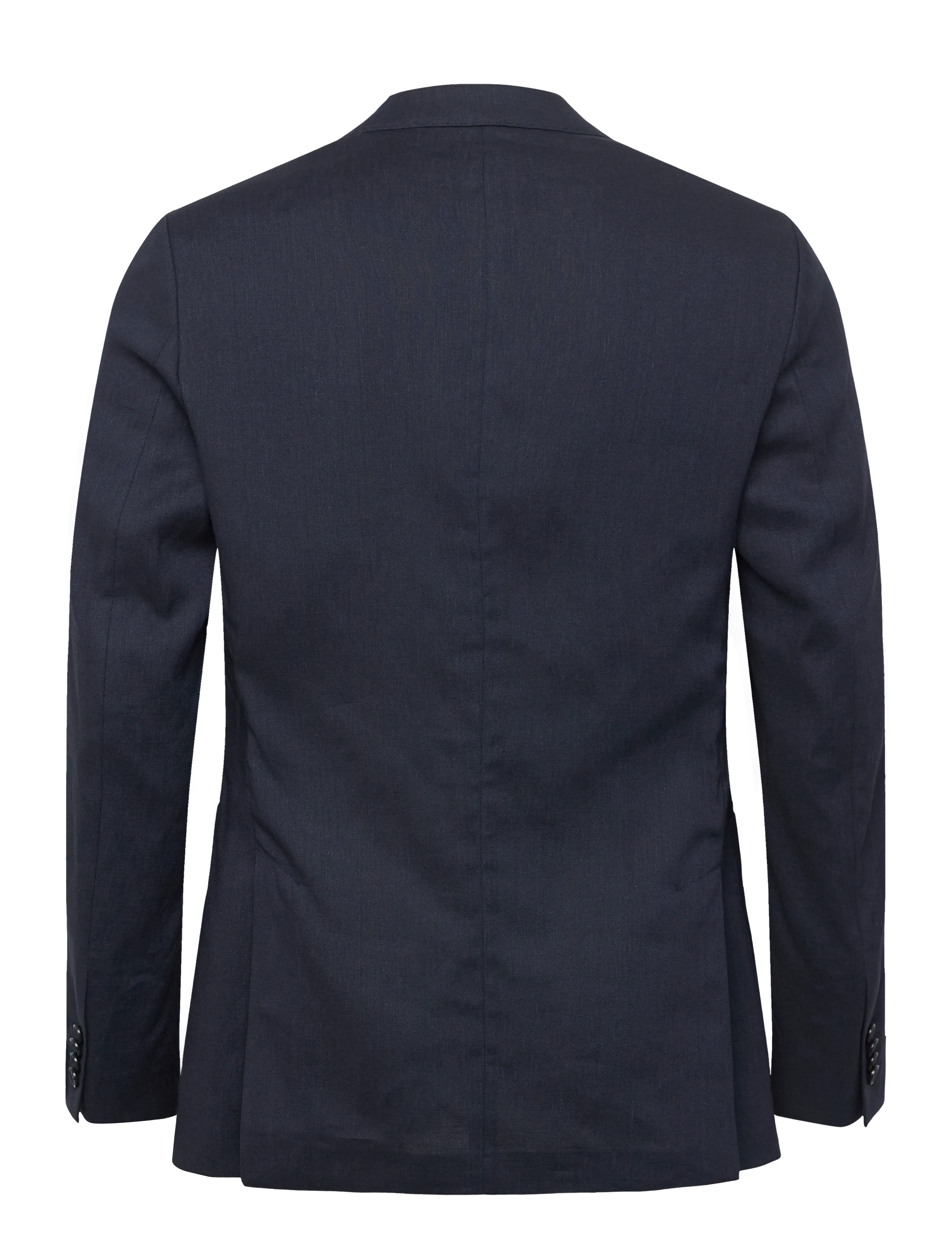 Morris - Morris Linen Suit Jacket - blazers met enkele rij knopen - navy - 2