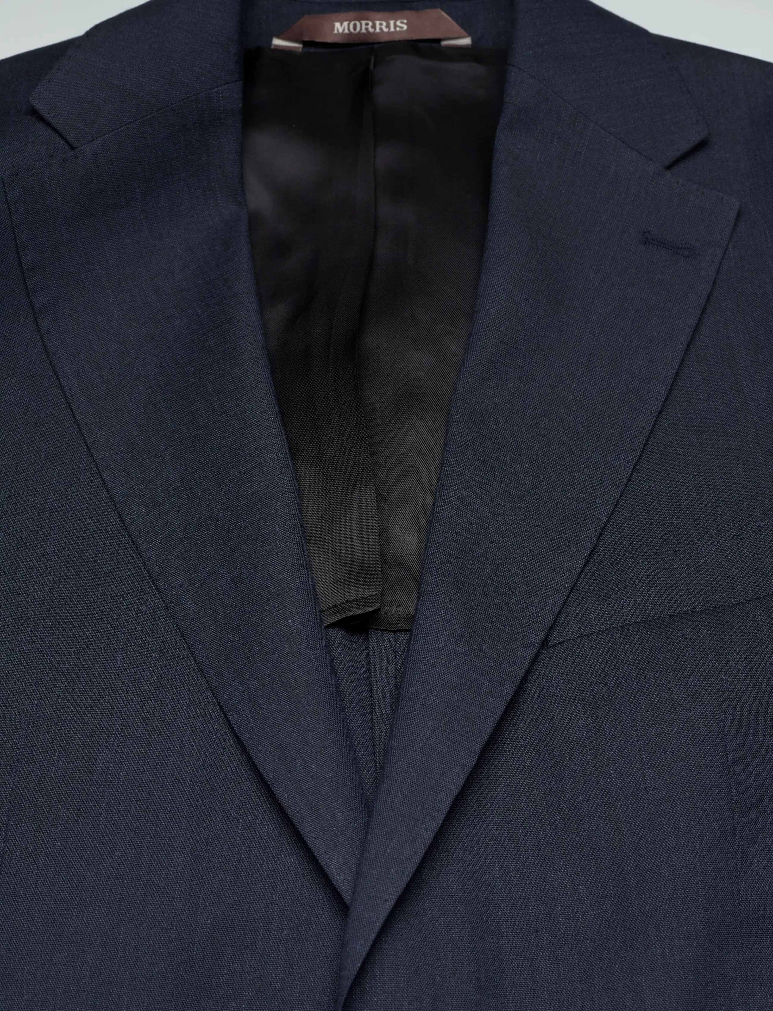 Morris - Morris Linen Suit Jacket - blazers met enkele rij knopen - navy - 5