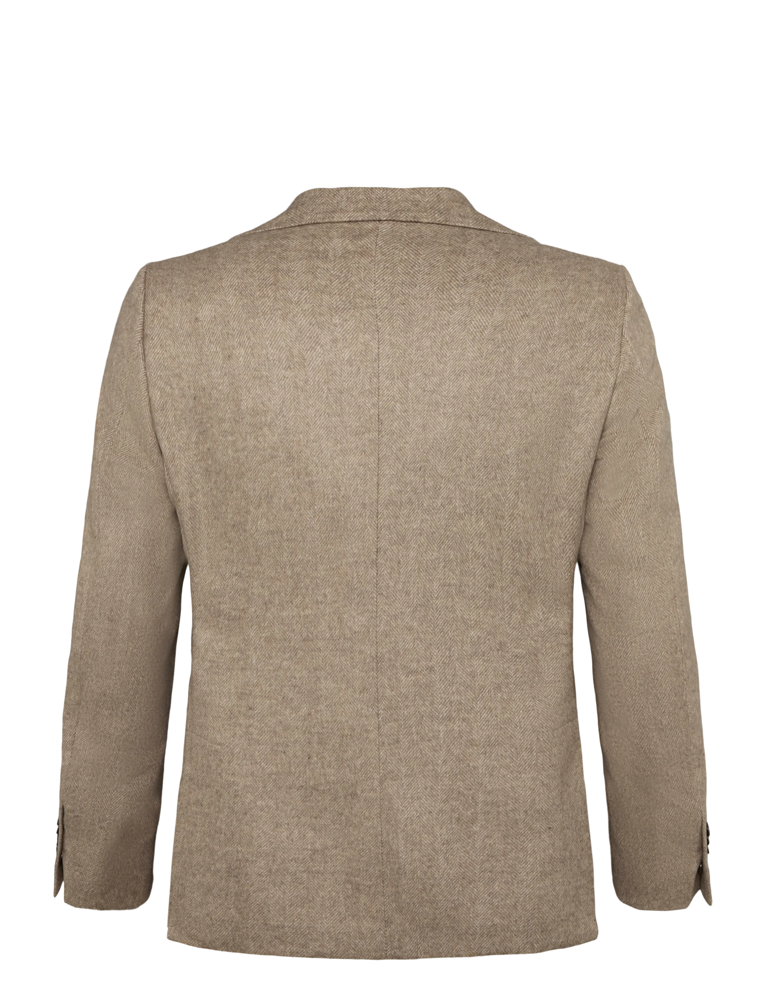 Morris - Soft Herringbone Jacket - khaki - 2