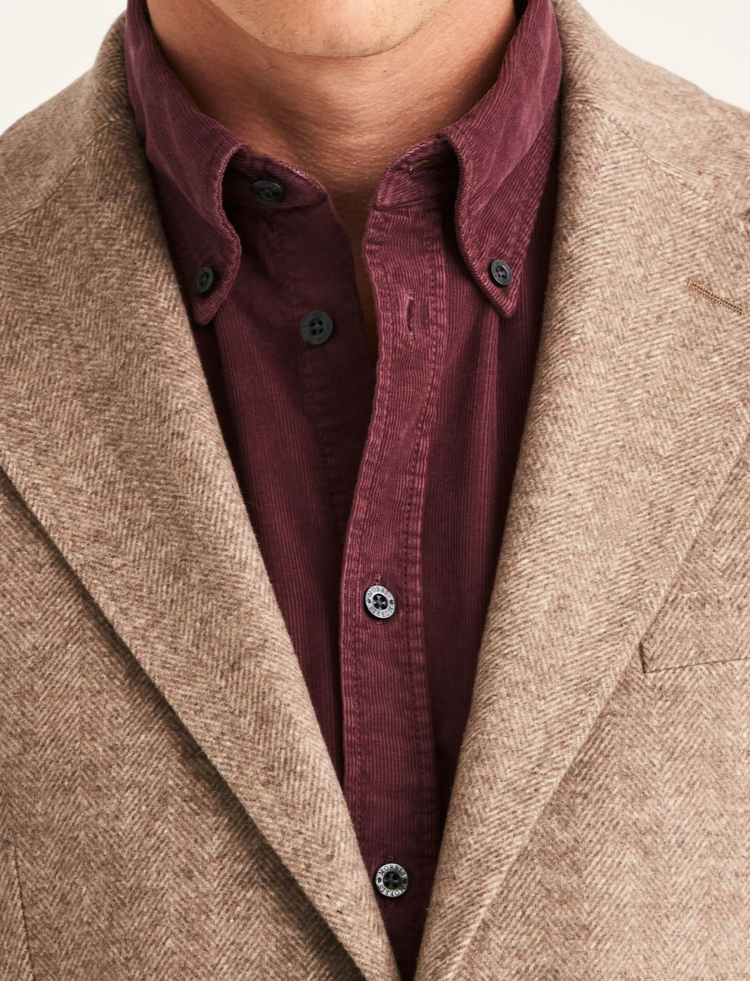 Morris Soft Herringbone Jacket vinterjackor – bild 4