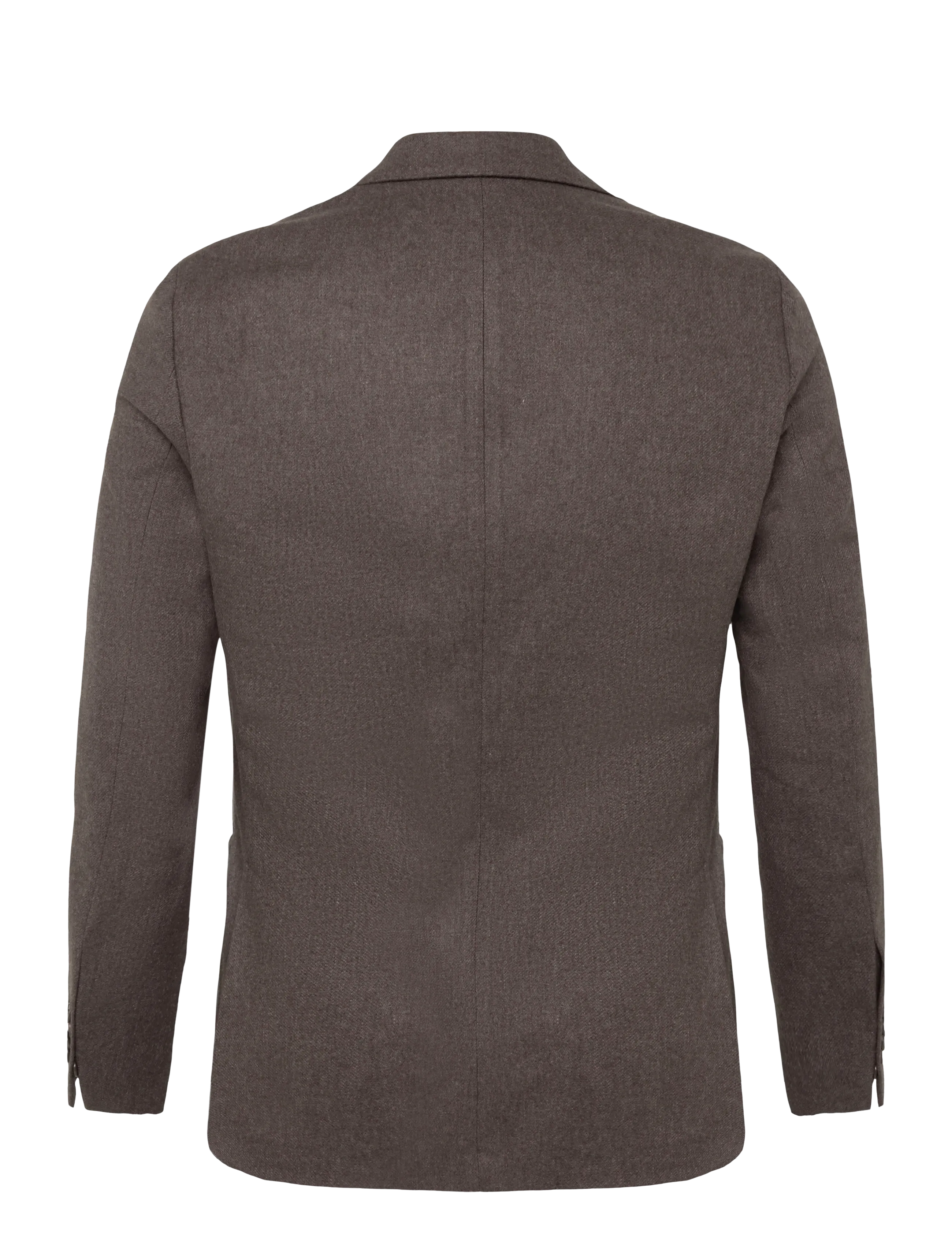 Morris - Flannel Suit Jacket - brown - 2
