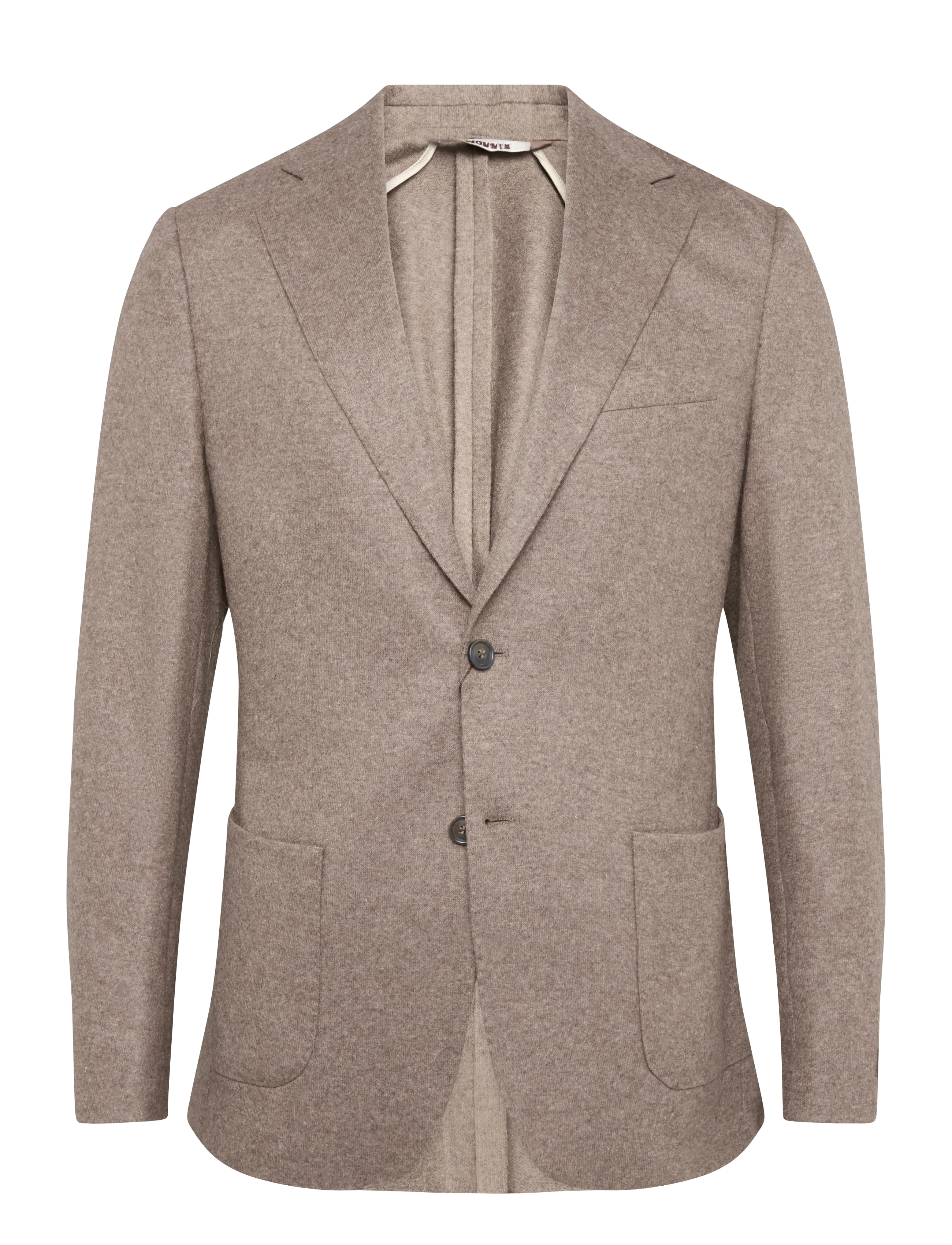 Morris Wool Jersey Jacket - New arrivals - BROWN / brown
