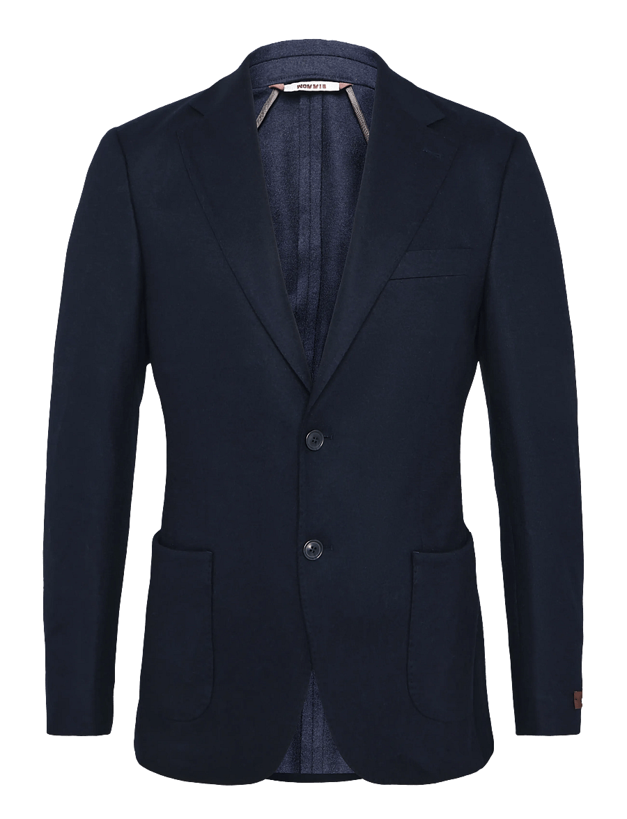 Morris - Wool Jersey Jacket - Üherealised pintsakud - navy - 1