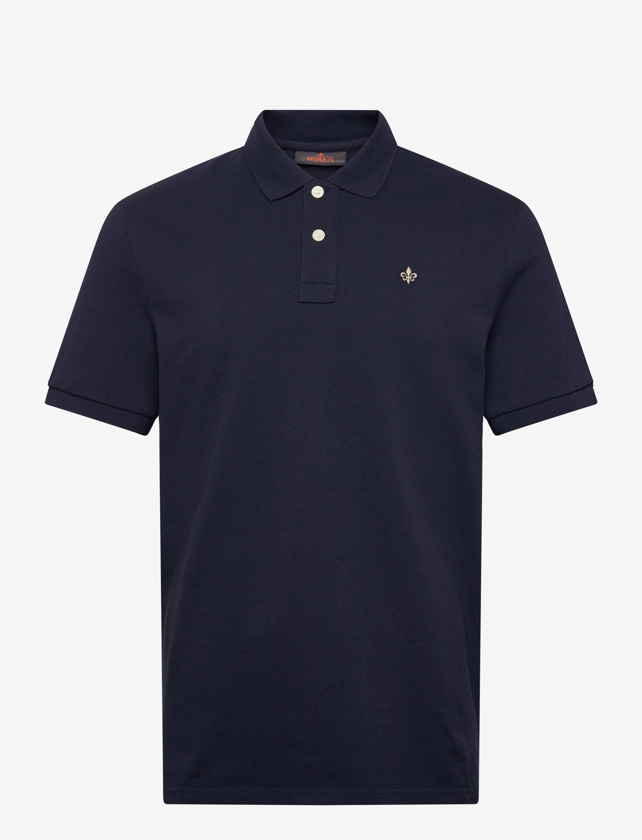 Morris - New Piqué - kortärmade pikéer - navy - 0