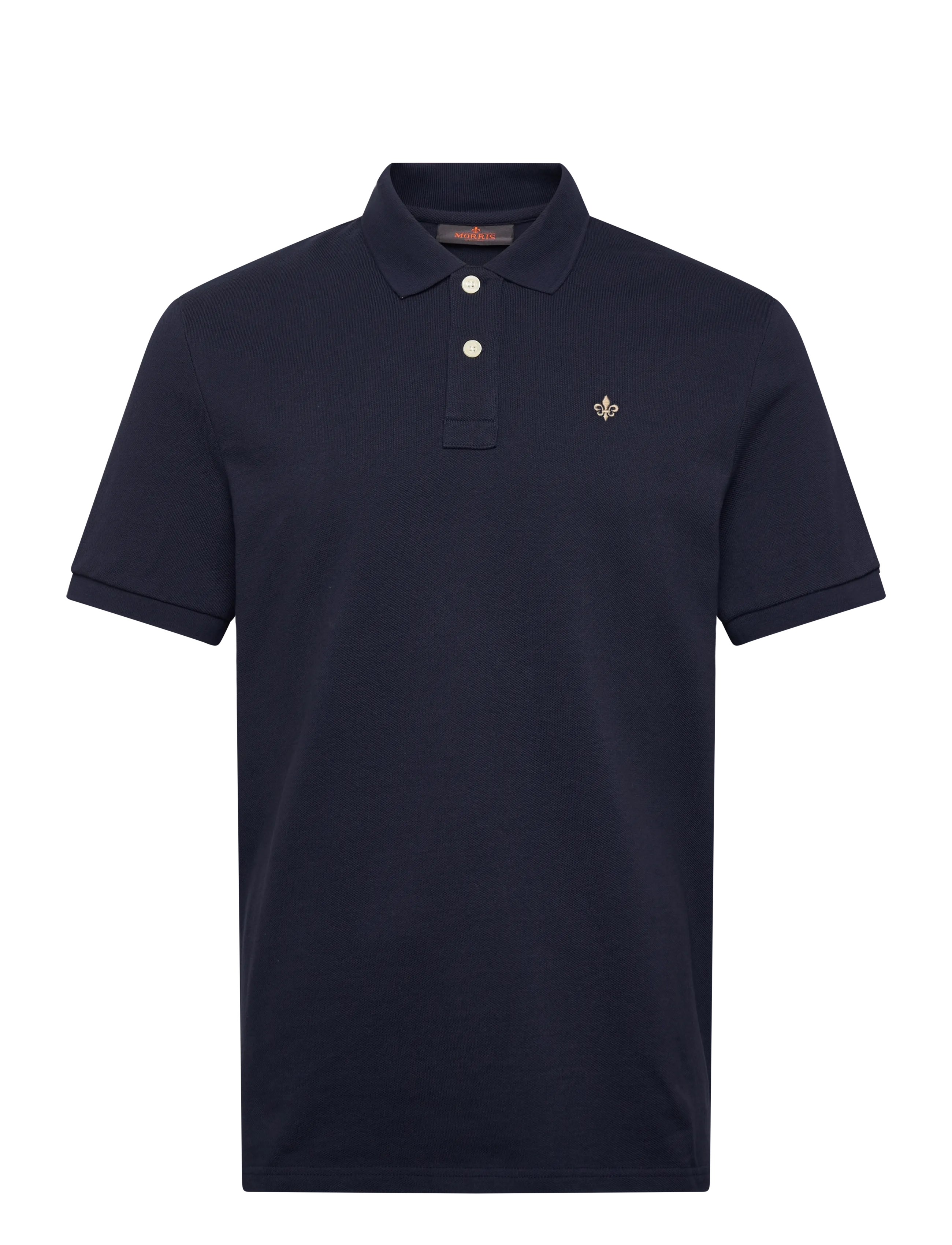 Morris - New Piqué - short-sleeved polos - navy - 1