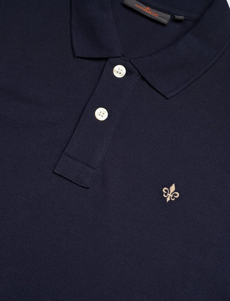 Morris - New Piqué - kortärmade pikéer - navy - 2