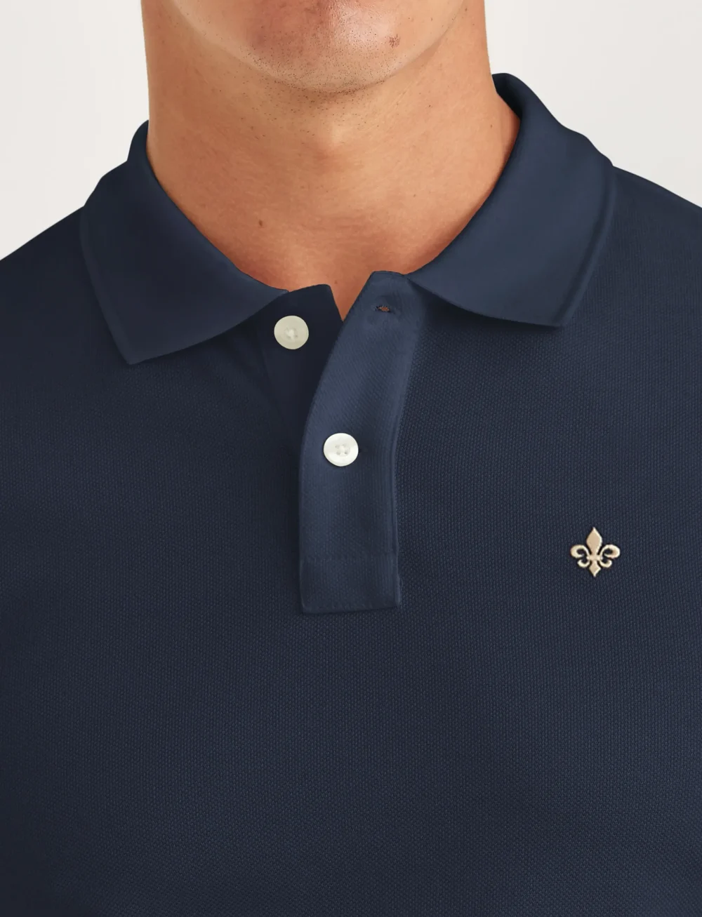 Morris - New Piqué - kortærmede poloer - old blue - 5