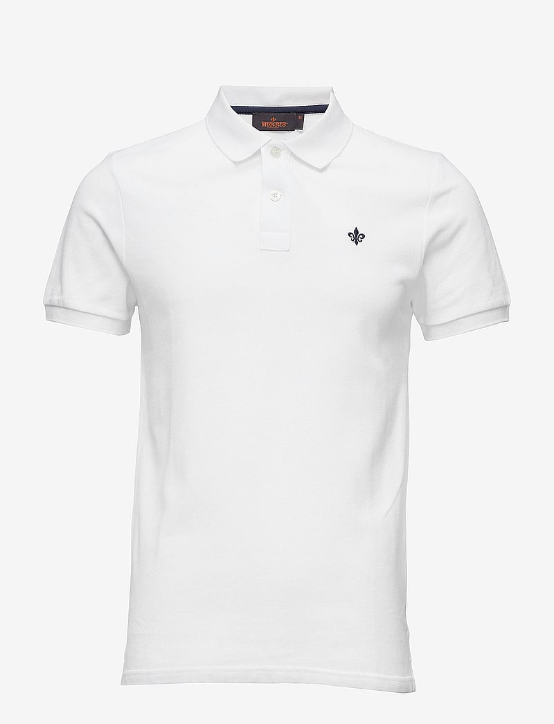 Morris - New Piqué - kortærmede poloer - white - 1