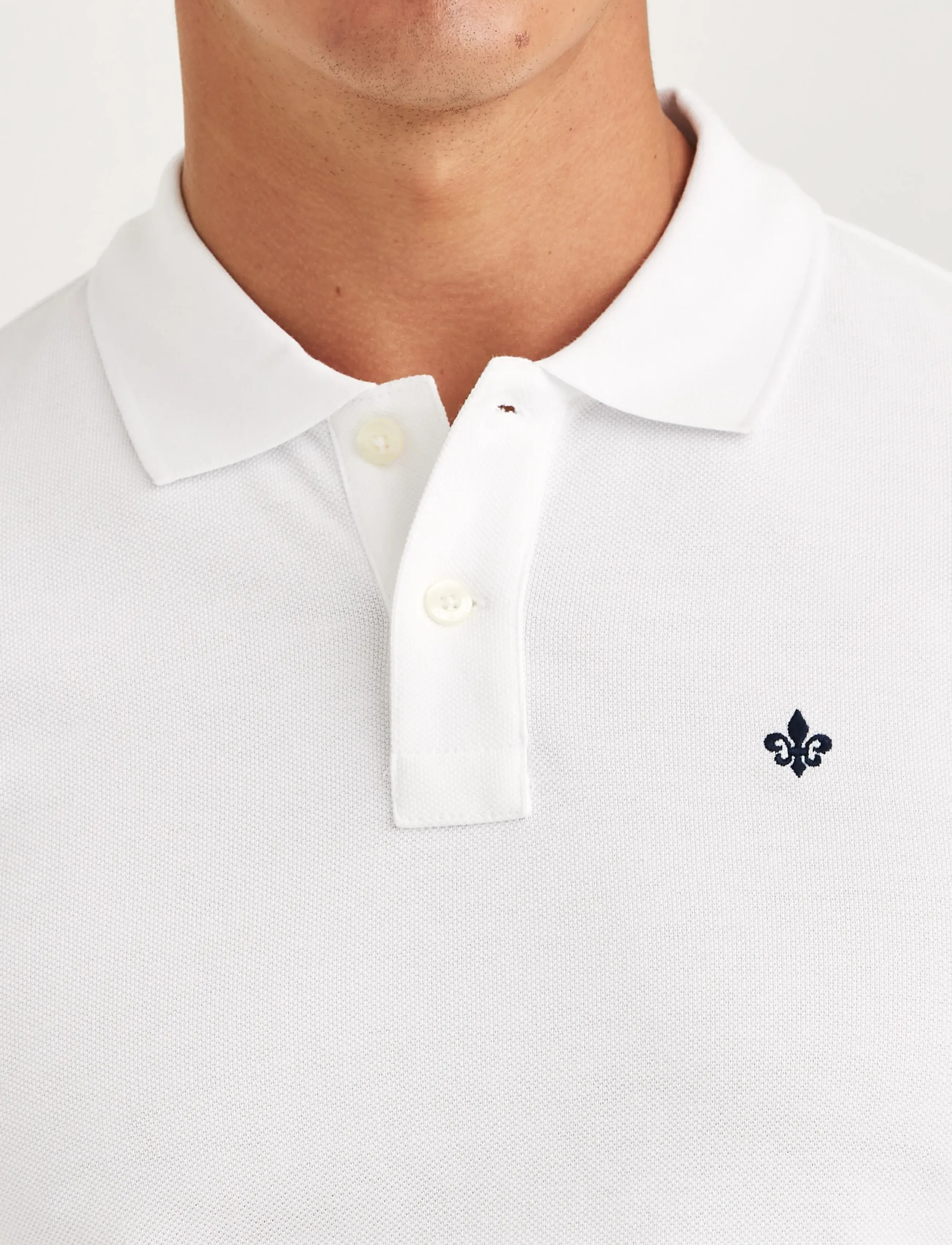 Morris - New Piqué - kortermede - white - 5