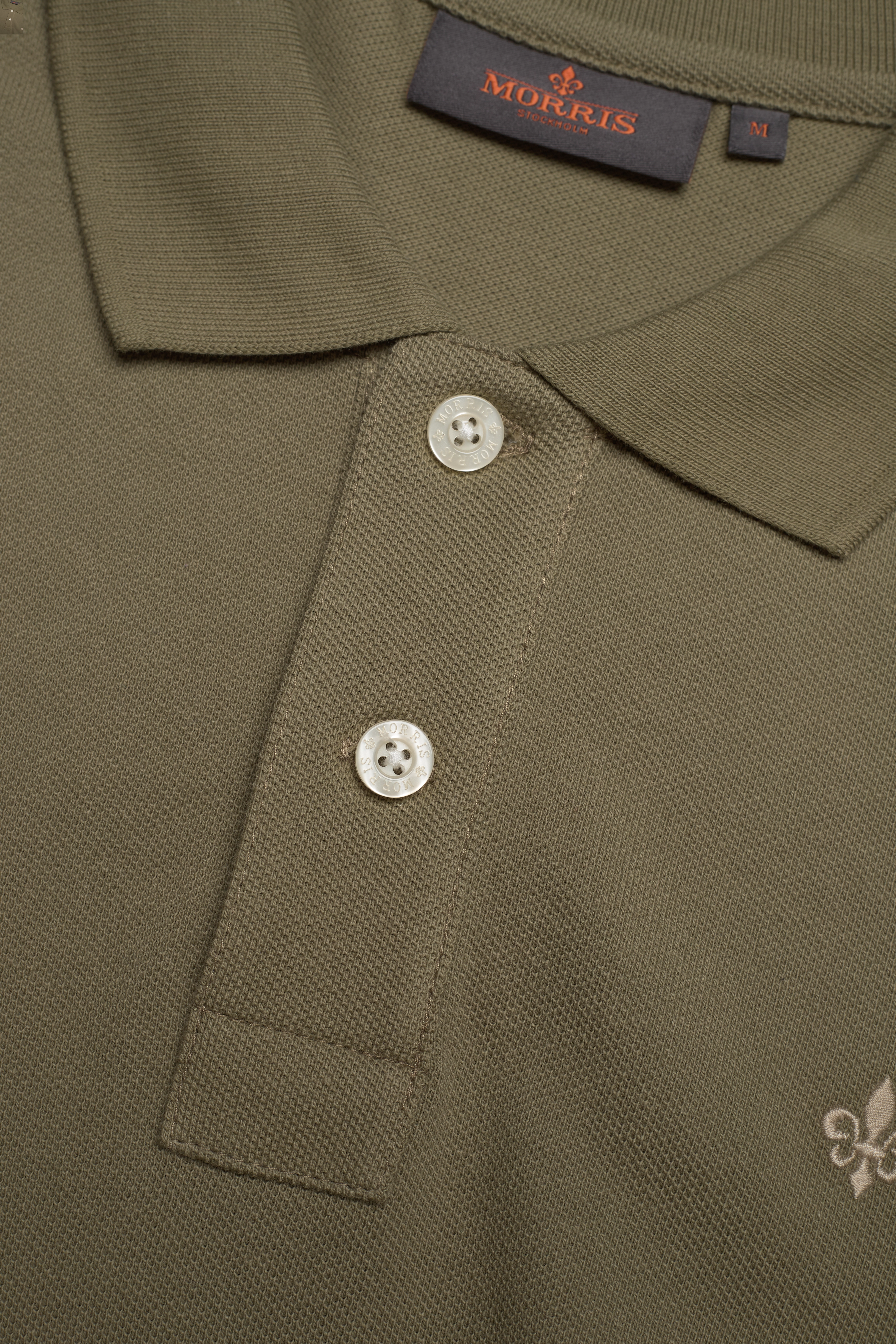 Morris - New Piqué - olive - 2